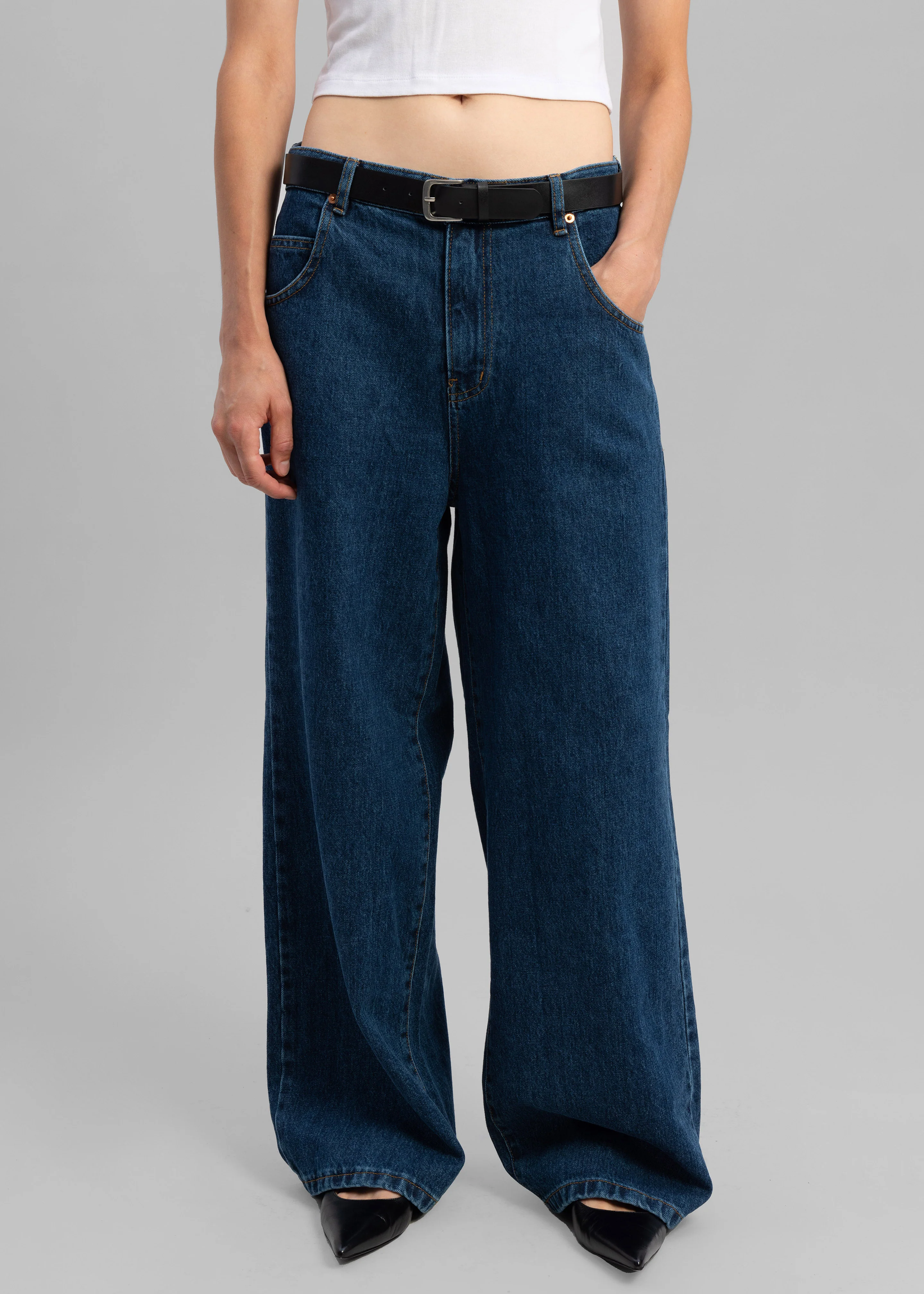 Clemmie Jeans - Dark Indigo - Image 9