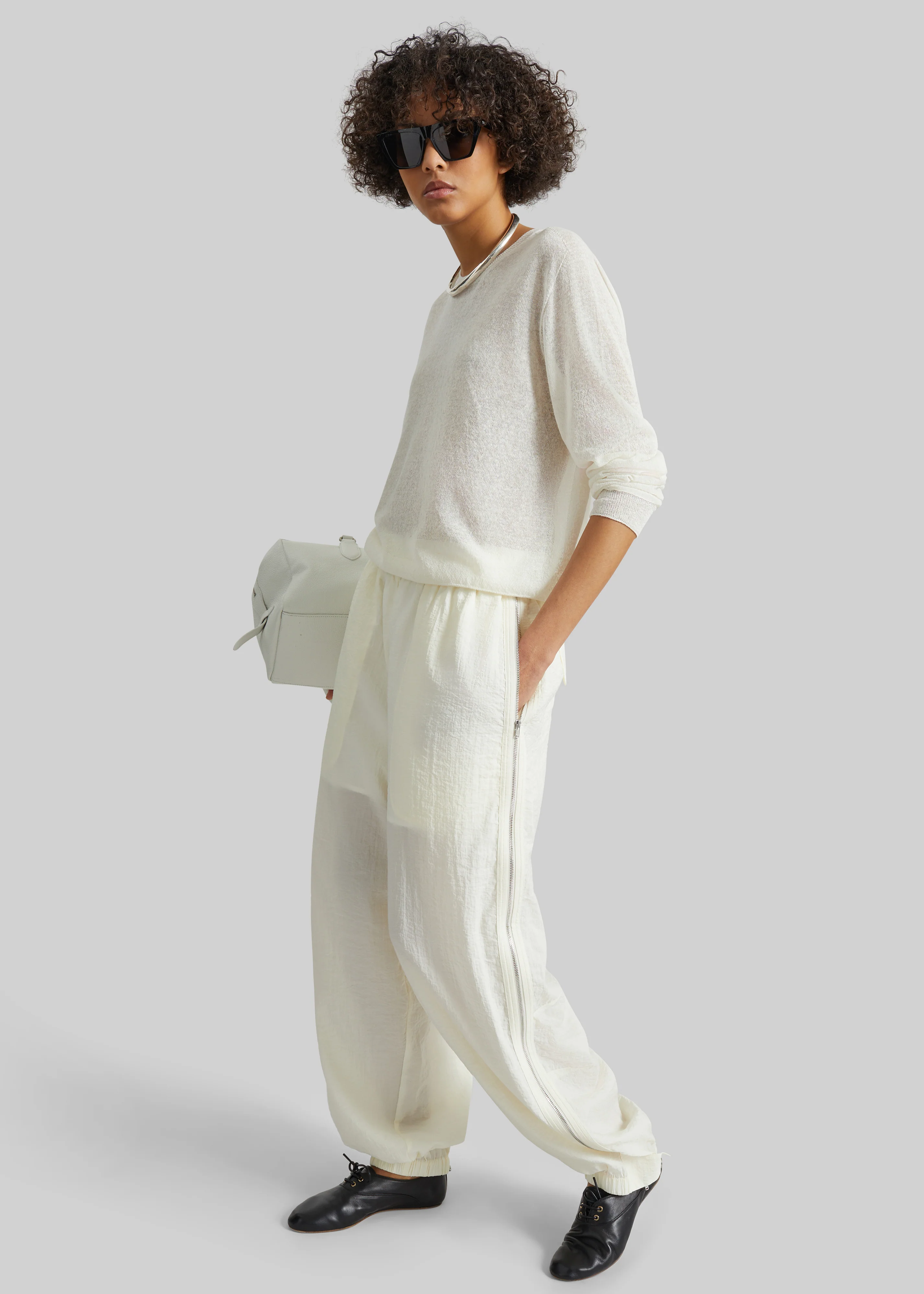 CO Articulated Vented Pants - Milk - Image 4