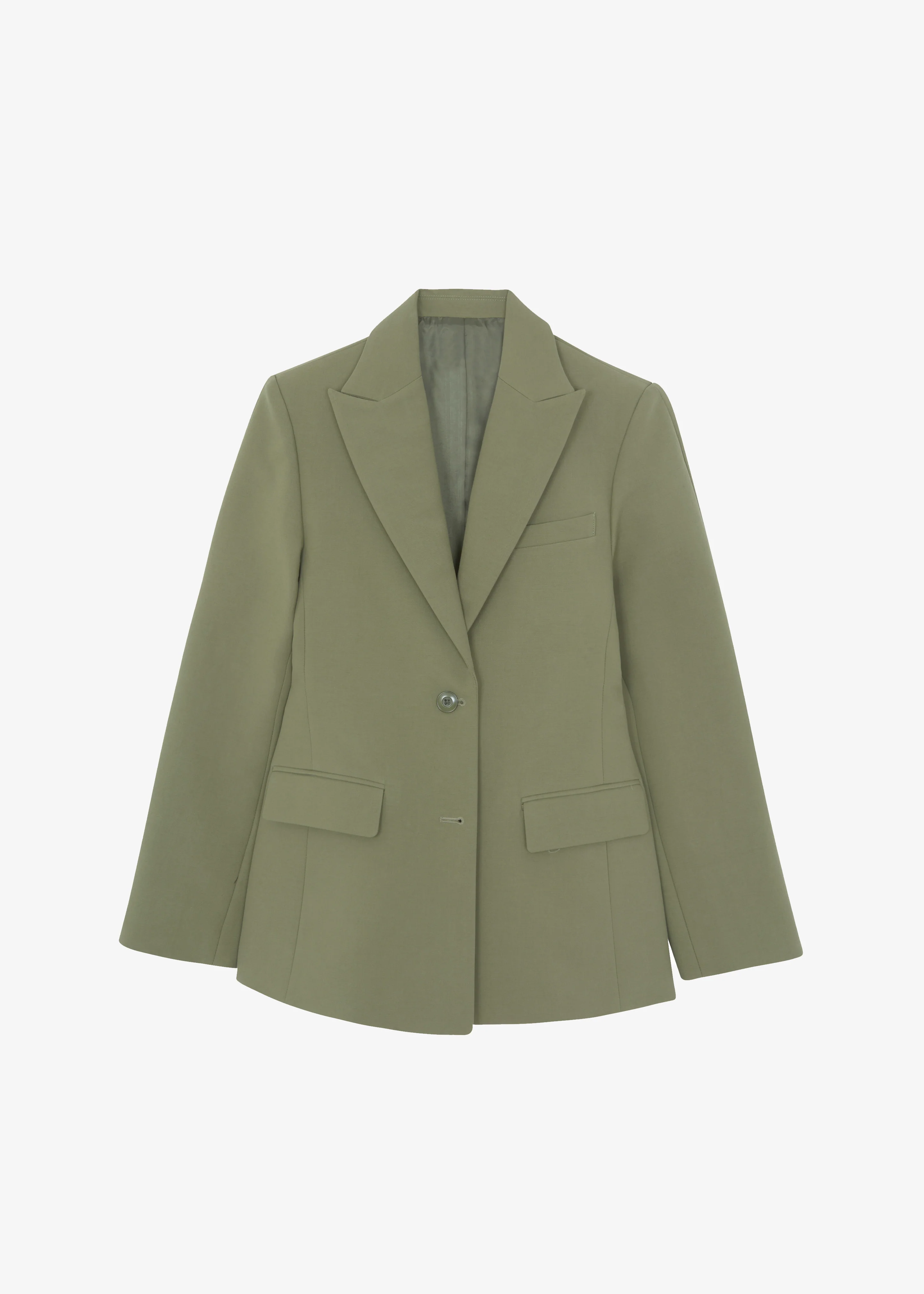 Colette Hourglass Blazer - Khaki - Image 11