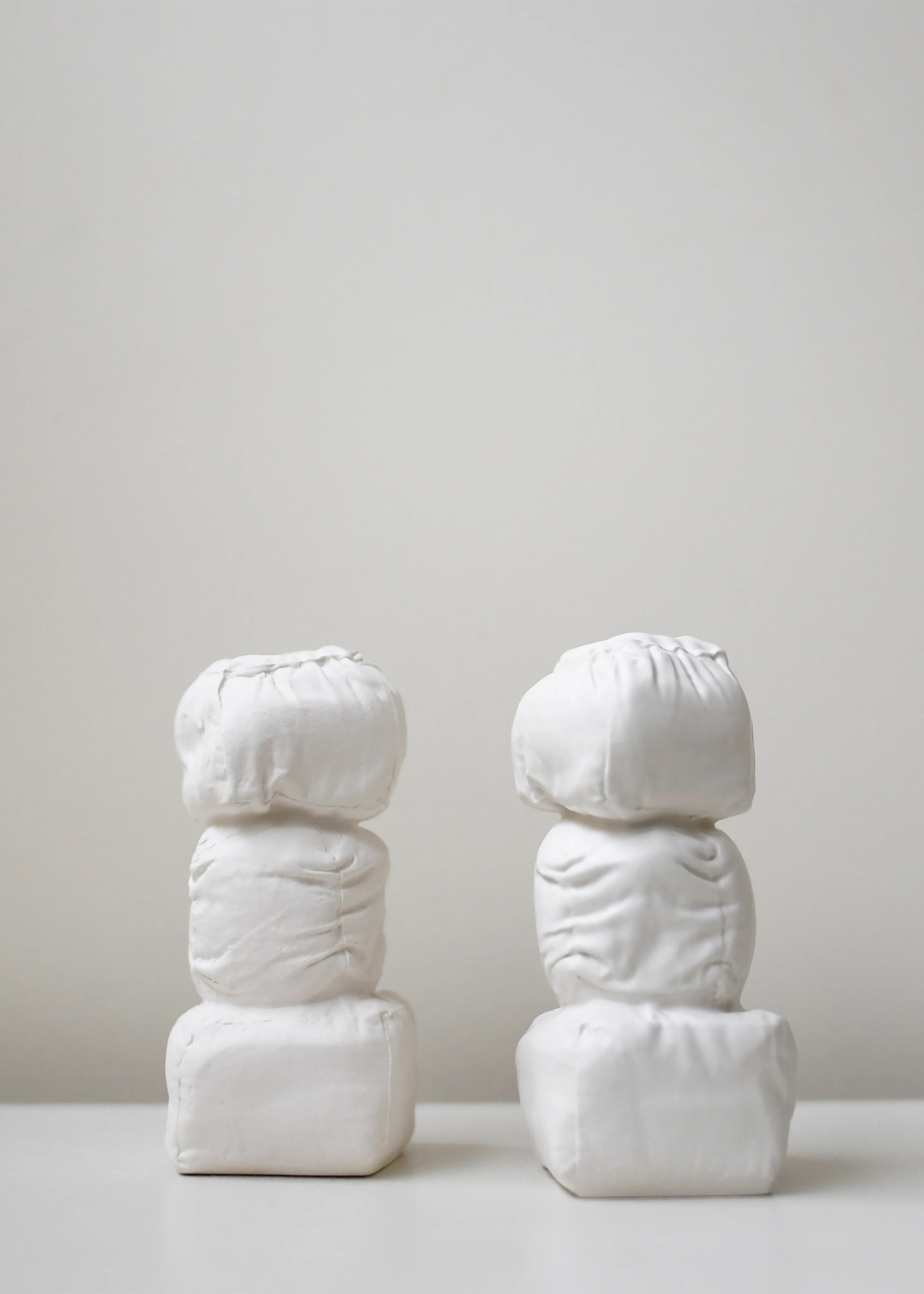 Completedworks Candle Holder Set Of 2 - Matte White - Image 2