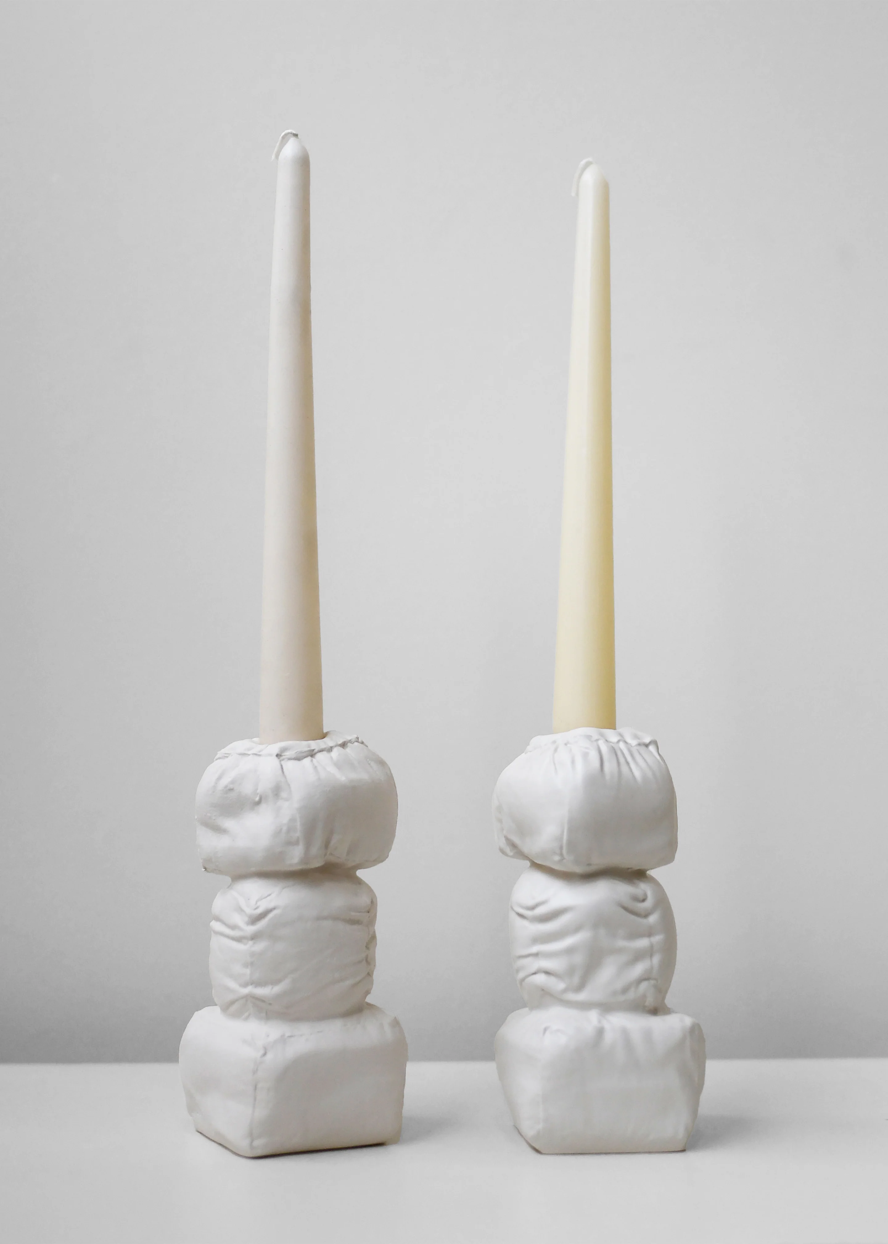 Completedworks Candle Holder Set Of 2 - Matte White - Image 3