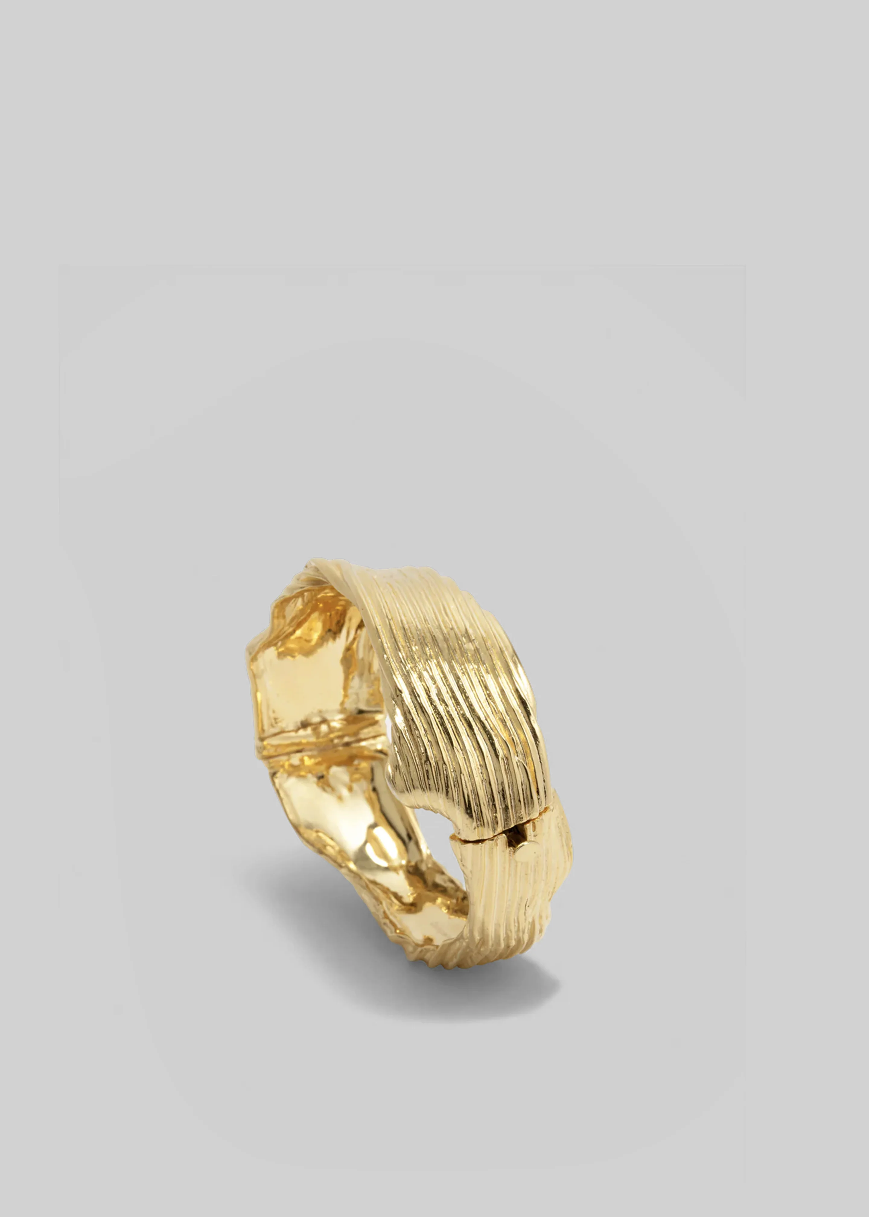 Completedworks Pleated Cuff - Gold - Image 2