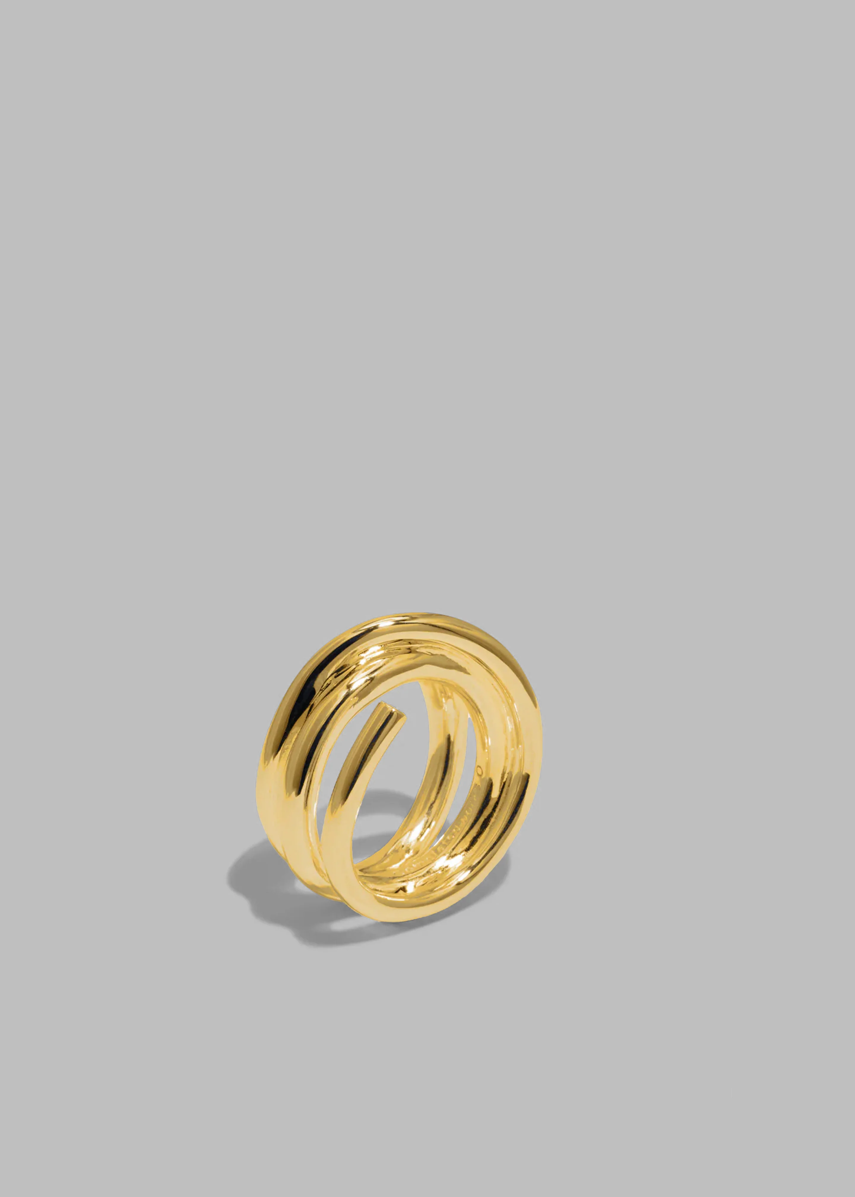 Completedworks Zirconia Ring - Gold - Image 4