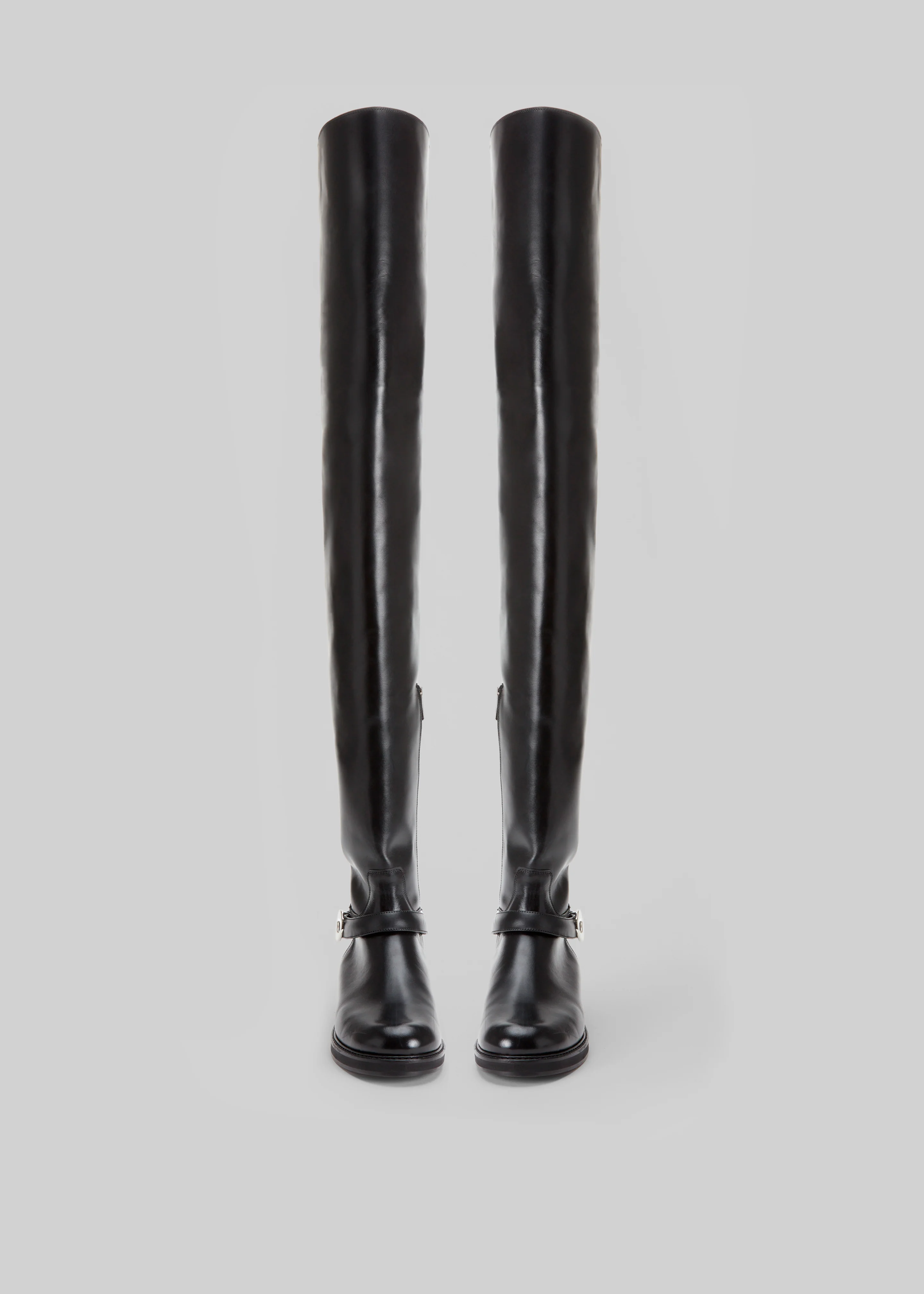 Coperni Belt High Cavalier Boots - Black - Image 5