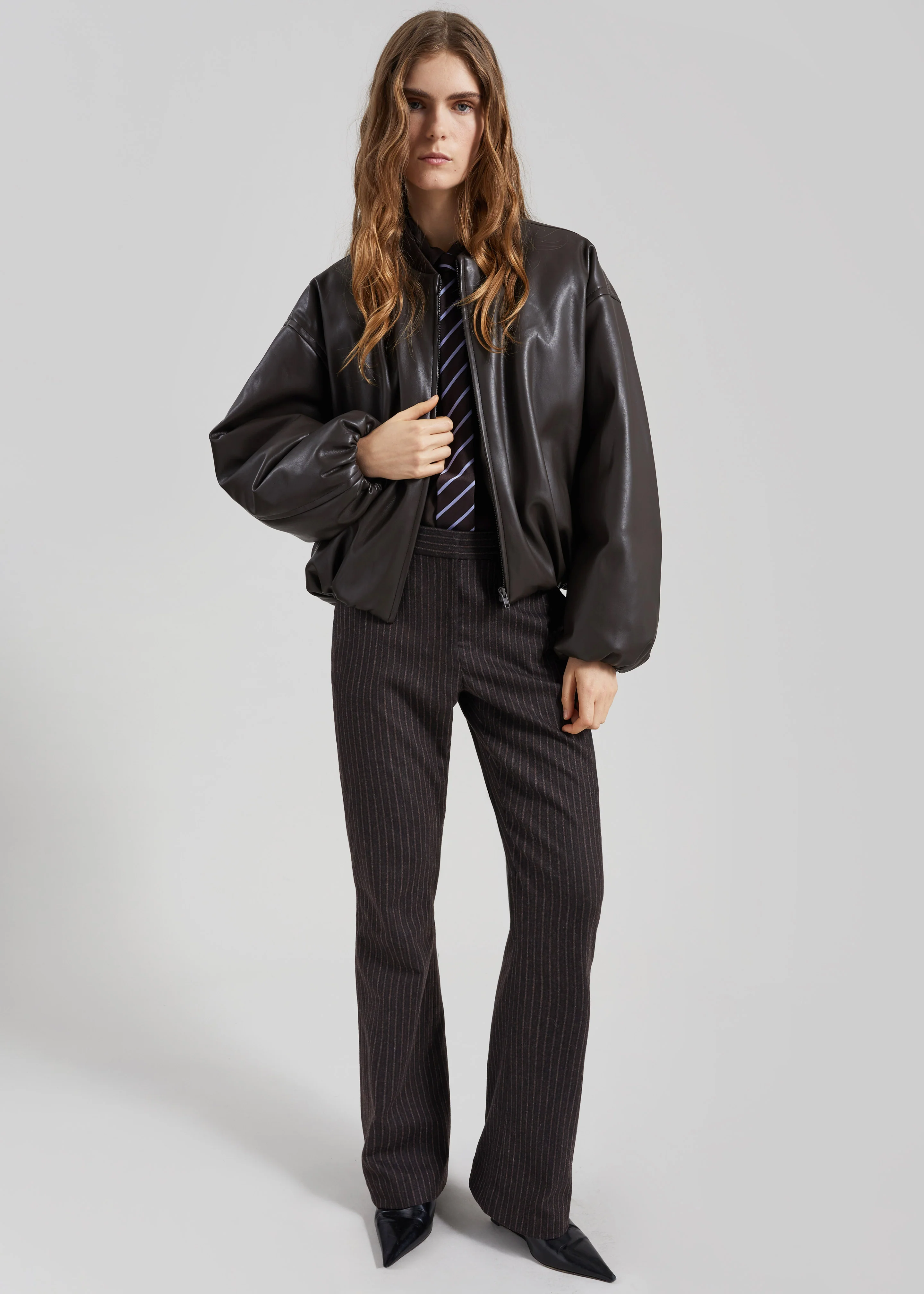 Coperni Boyfriend Pants - Brown - Image 4