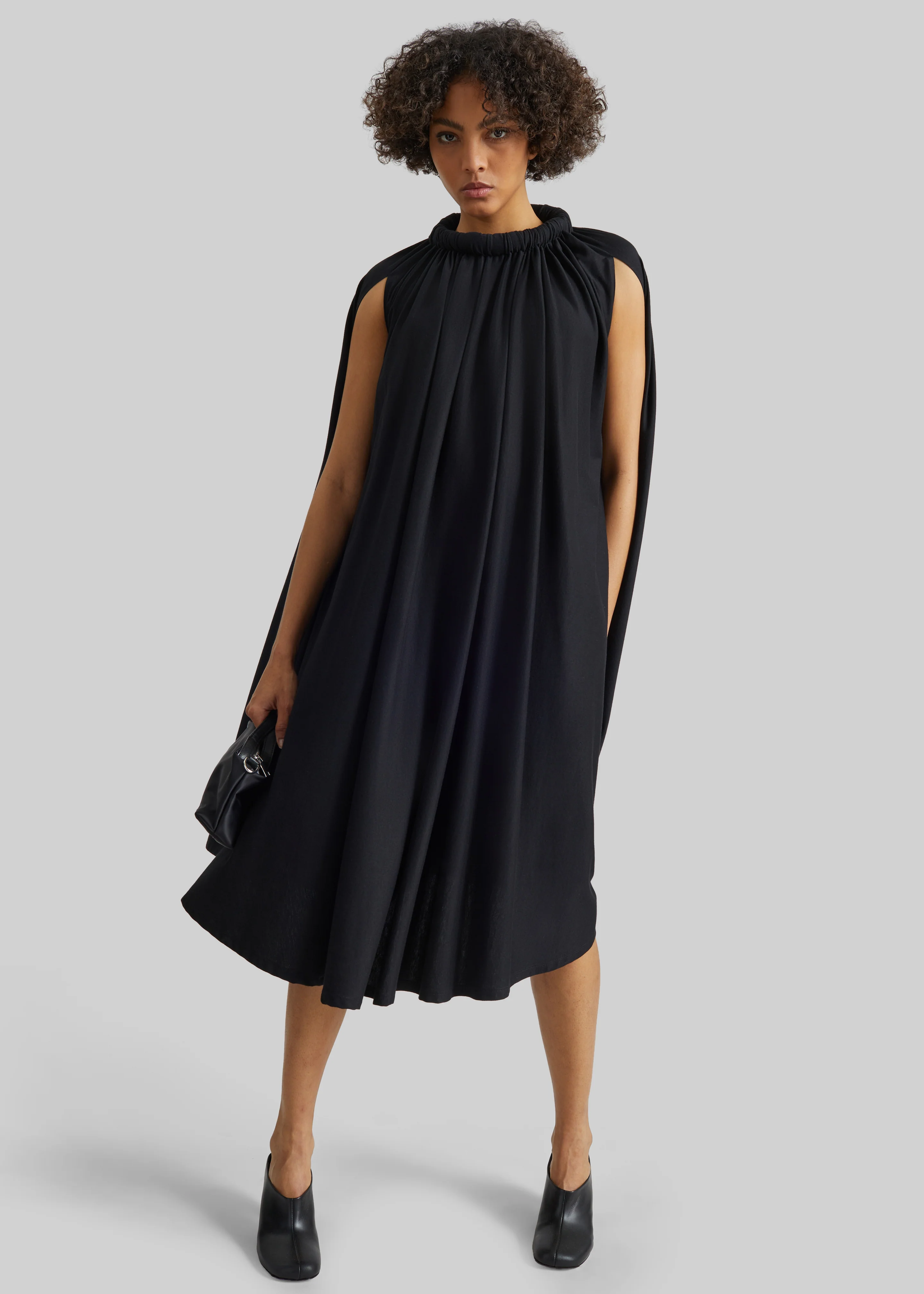 Coperni Circular Dress - Black - Image 3