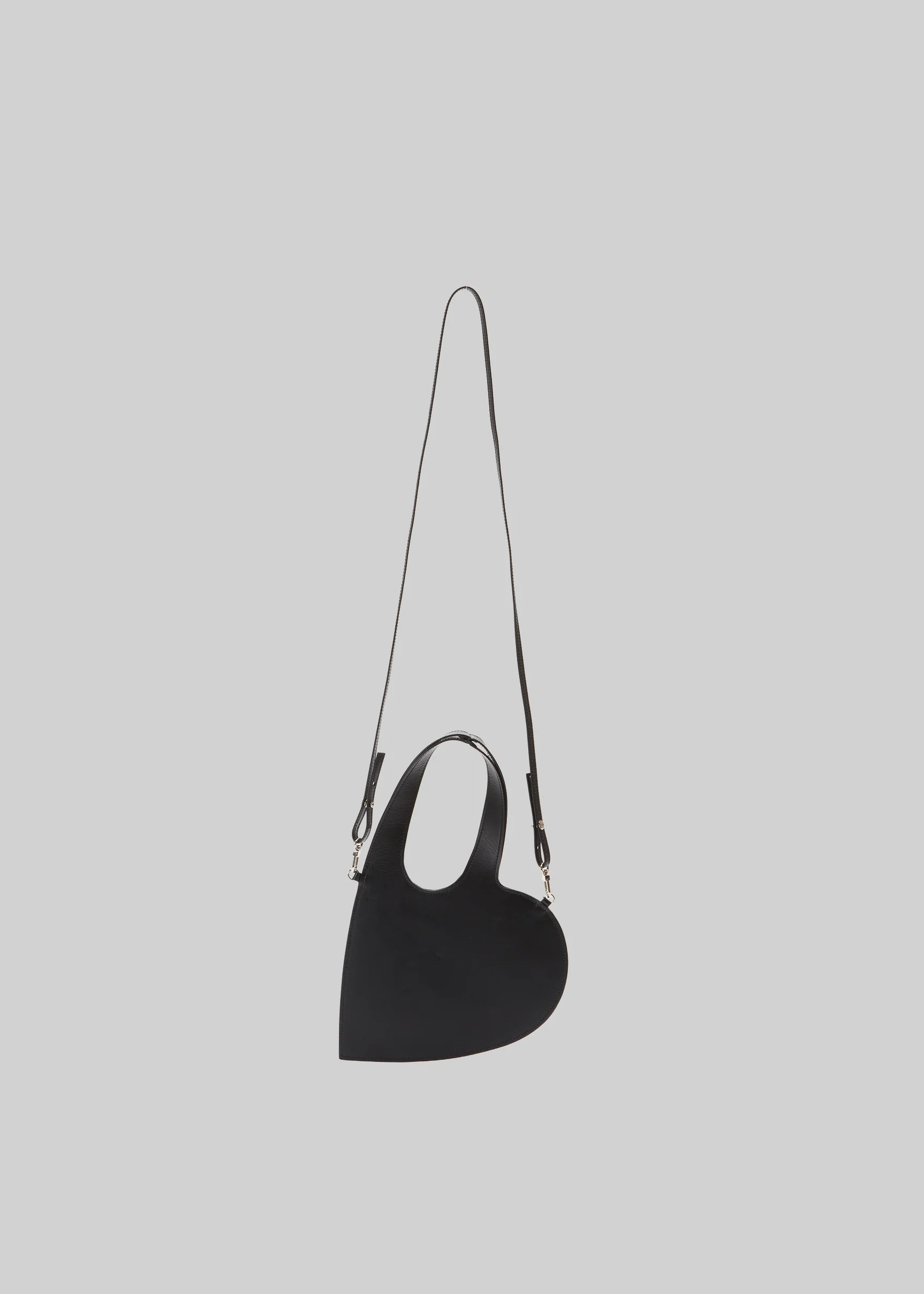 Coperni Crossbody Baby Heart Tote Bag - Black - Image 5