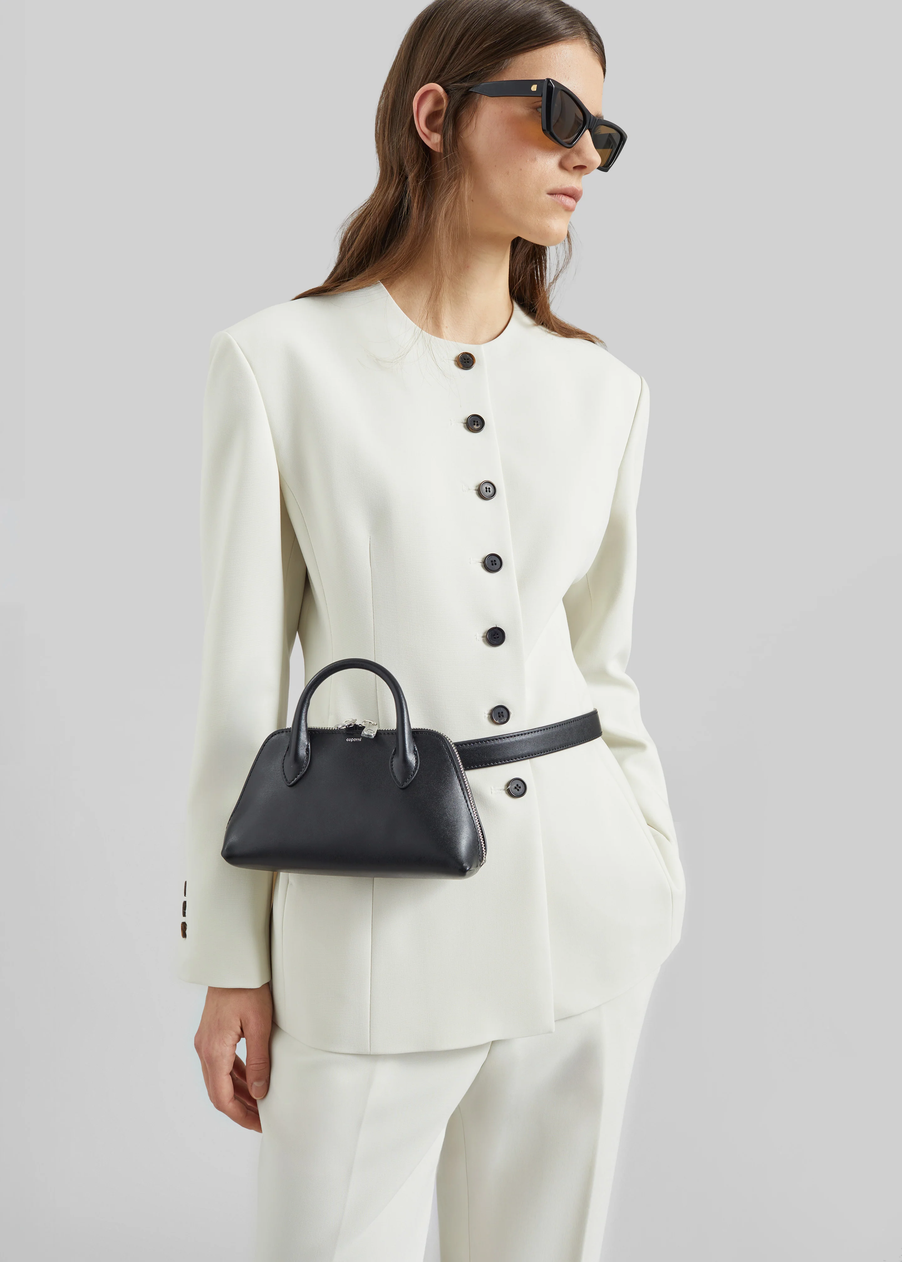 Coperni Duffle Belt Bag - Black - Image 3