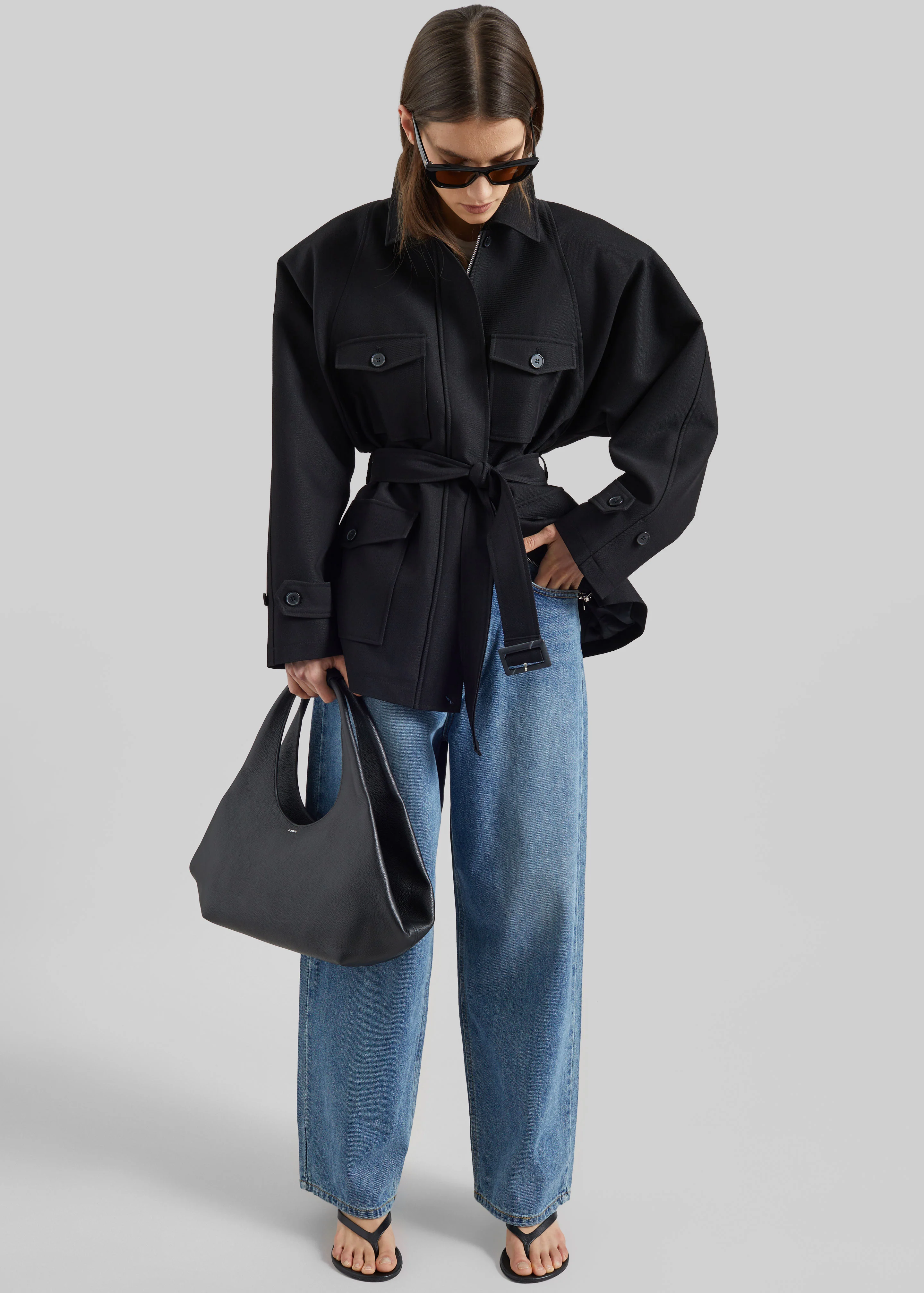 Coperni Folded Bag - Black - Image 3