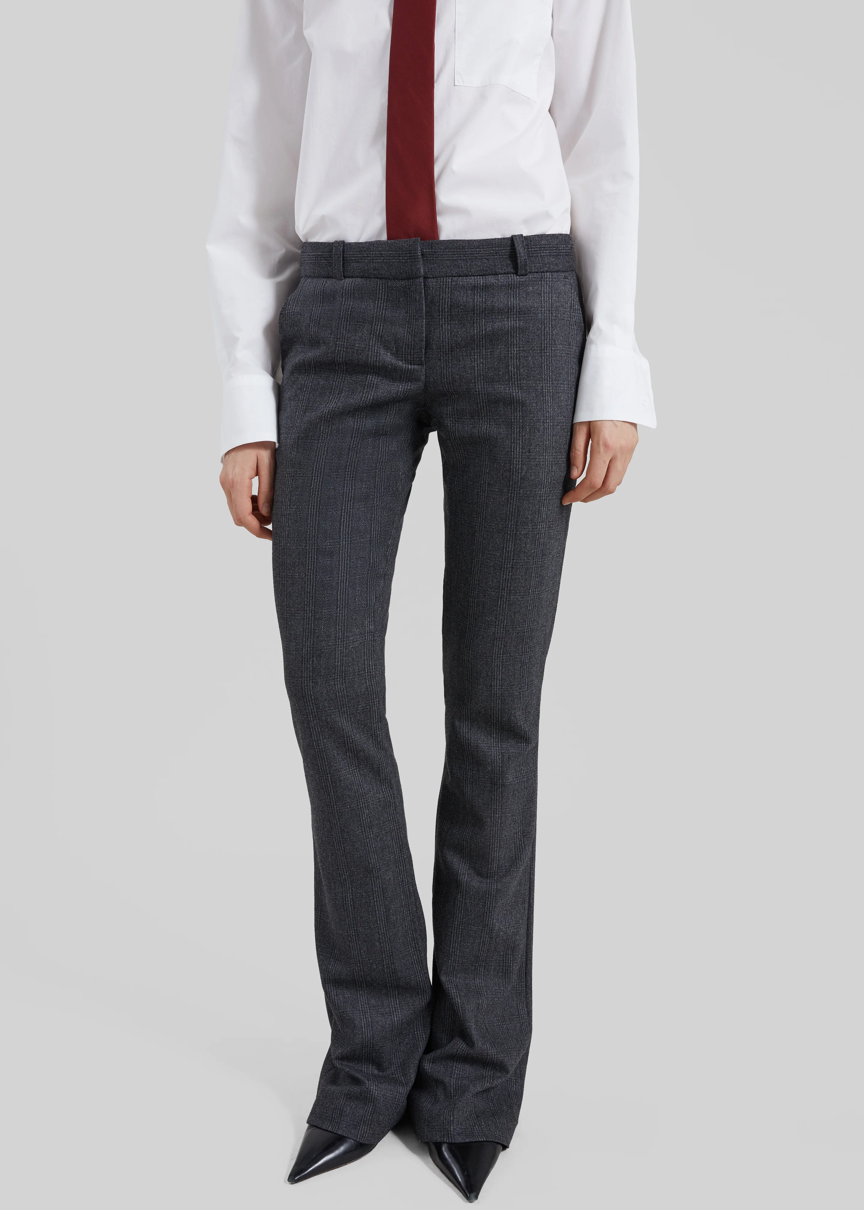Coperni Low Waisted Pants - Grey - Image 2