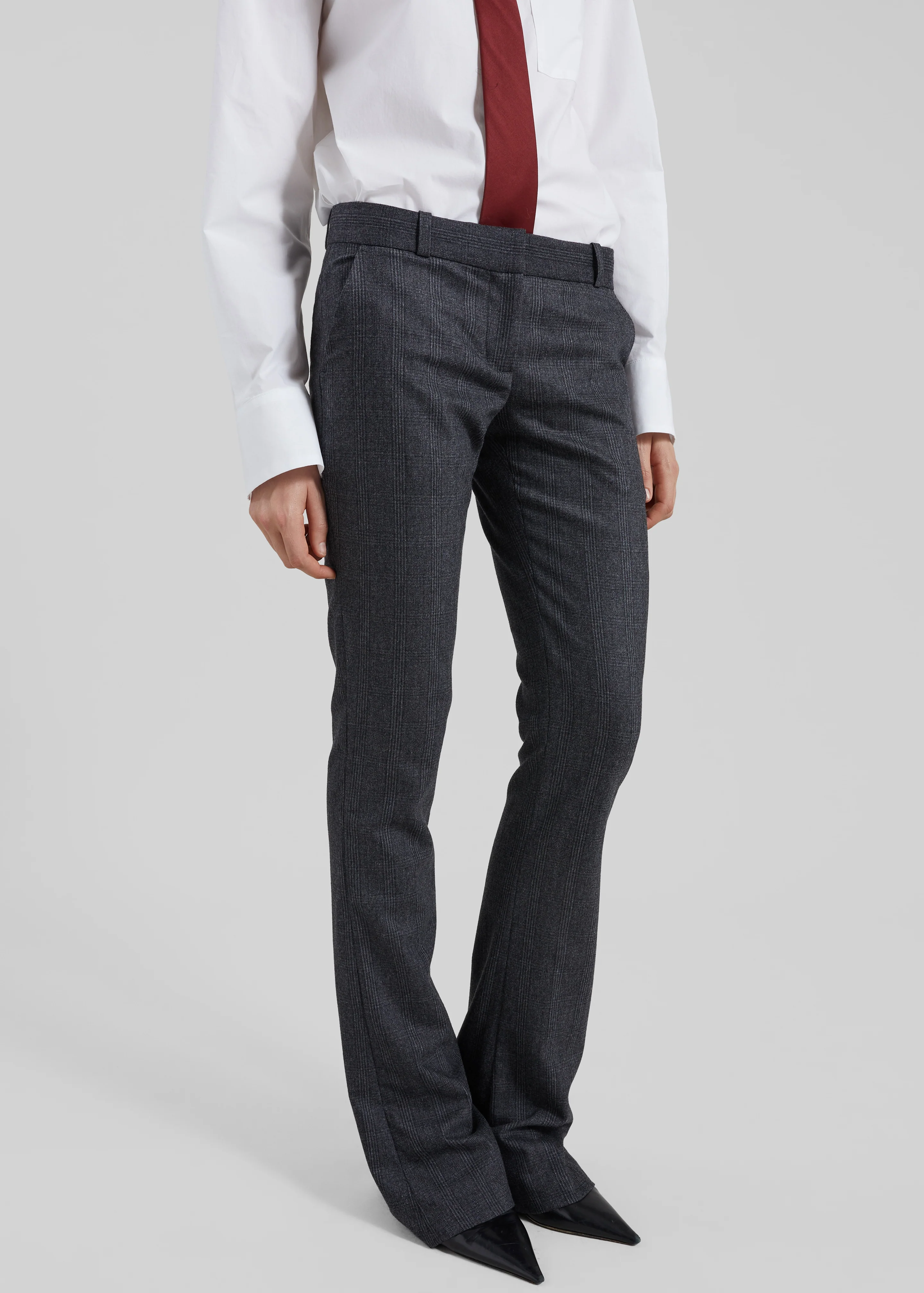 Coperni Low Waisted Pants - Grey - Image 4