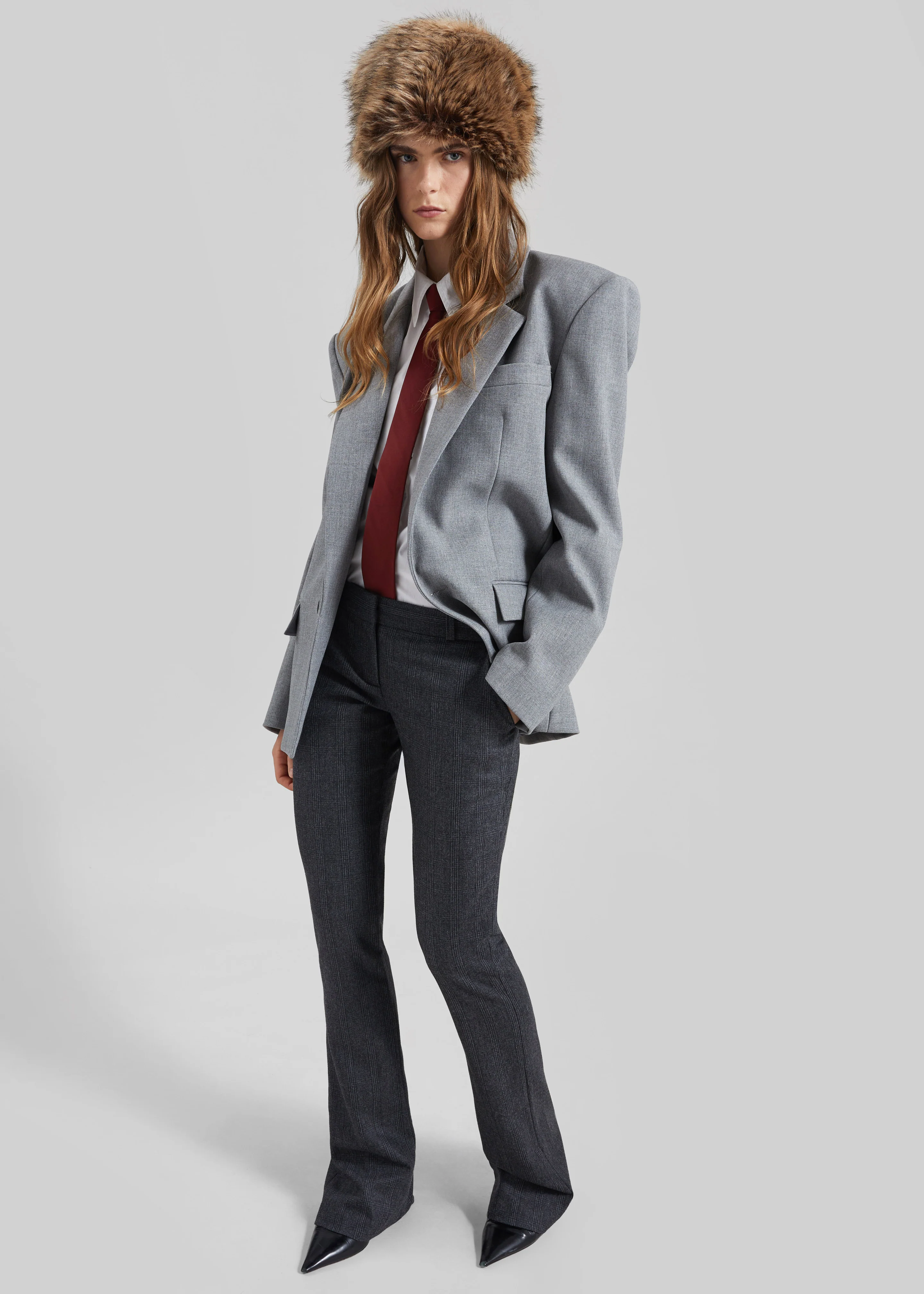 Coperni Low Waisted Pants - Grey - Image 5