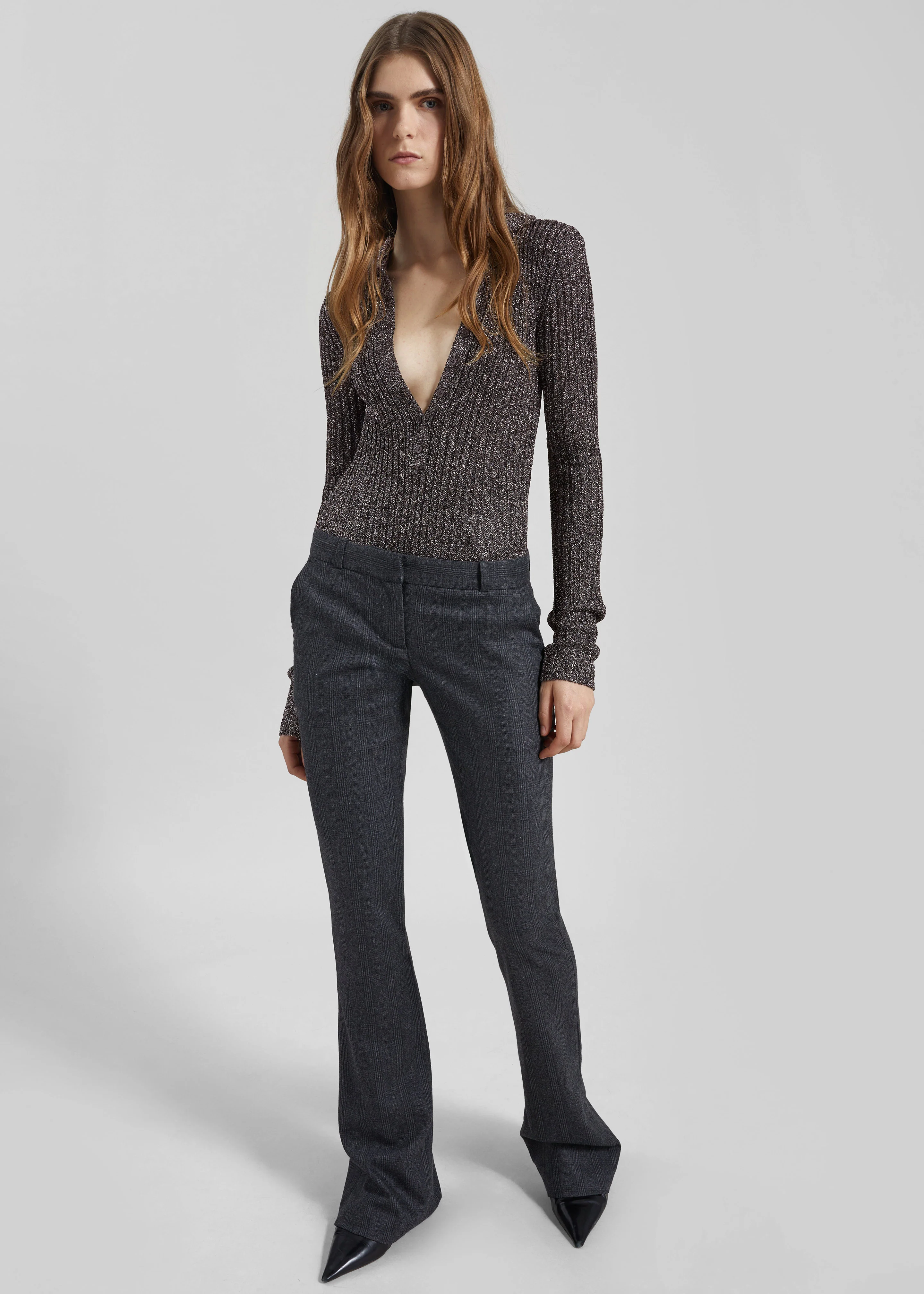 Coperni Low Waisted Pants - Grey - Image 6