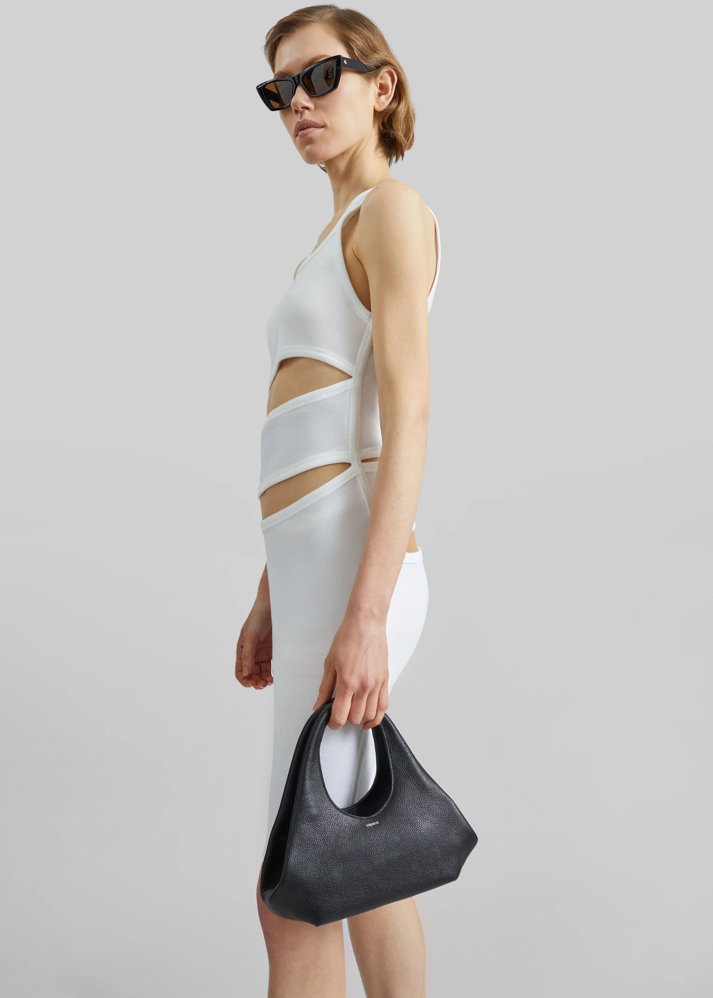 Coperni Mini Folded Bag - Black - Image 5