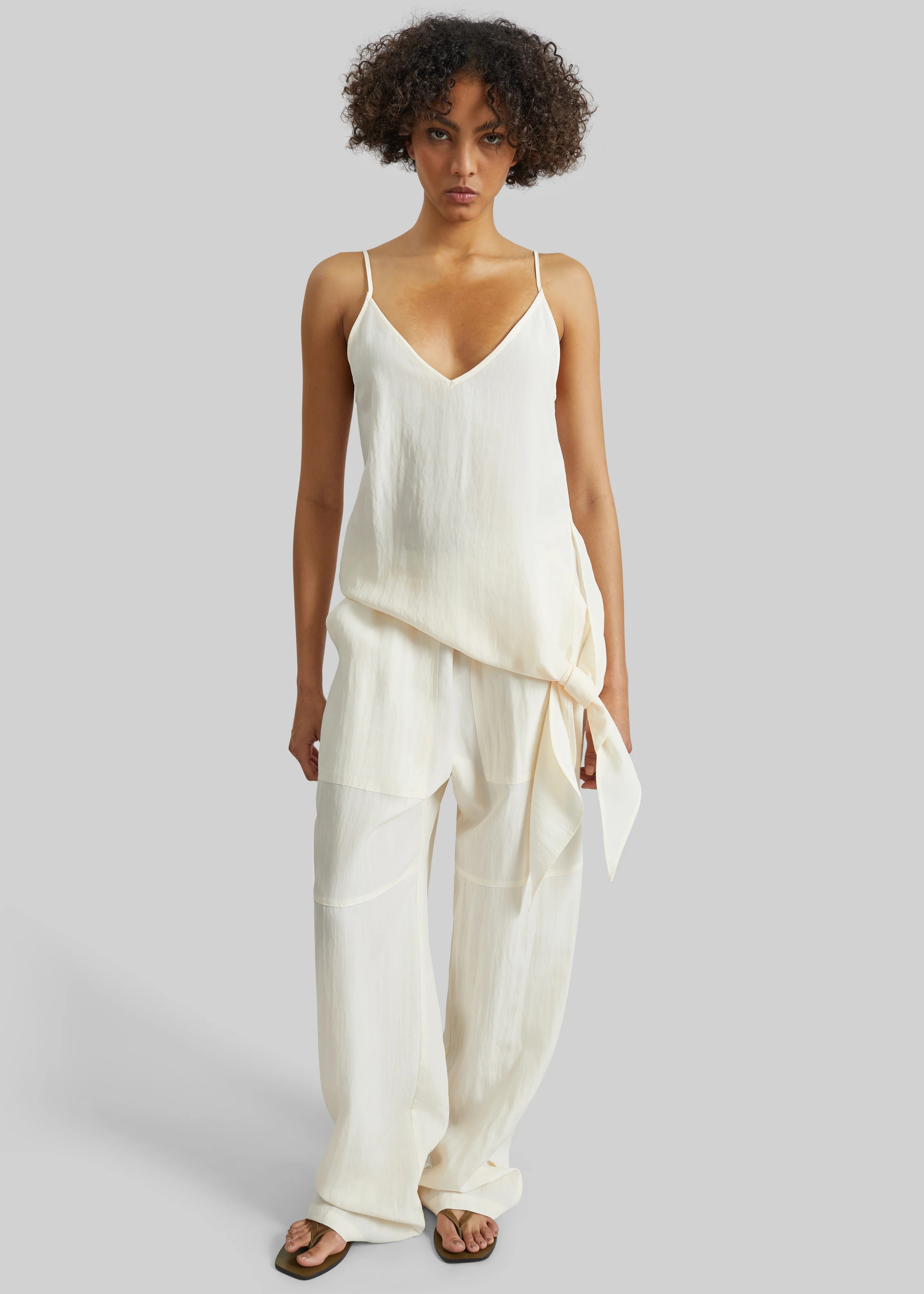 Covert Knotted Top - Cream - Image 3