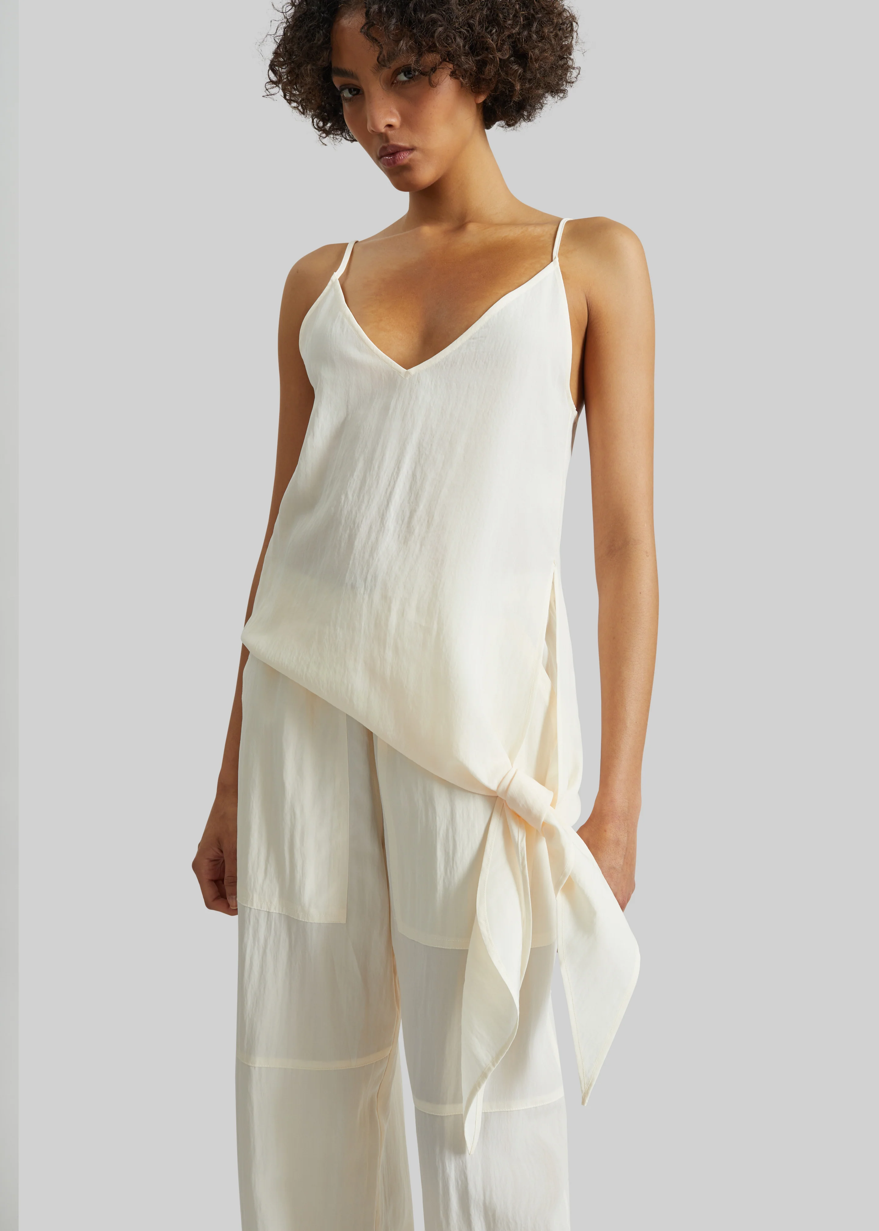 Covert Knotted Top - Cream - Image 4