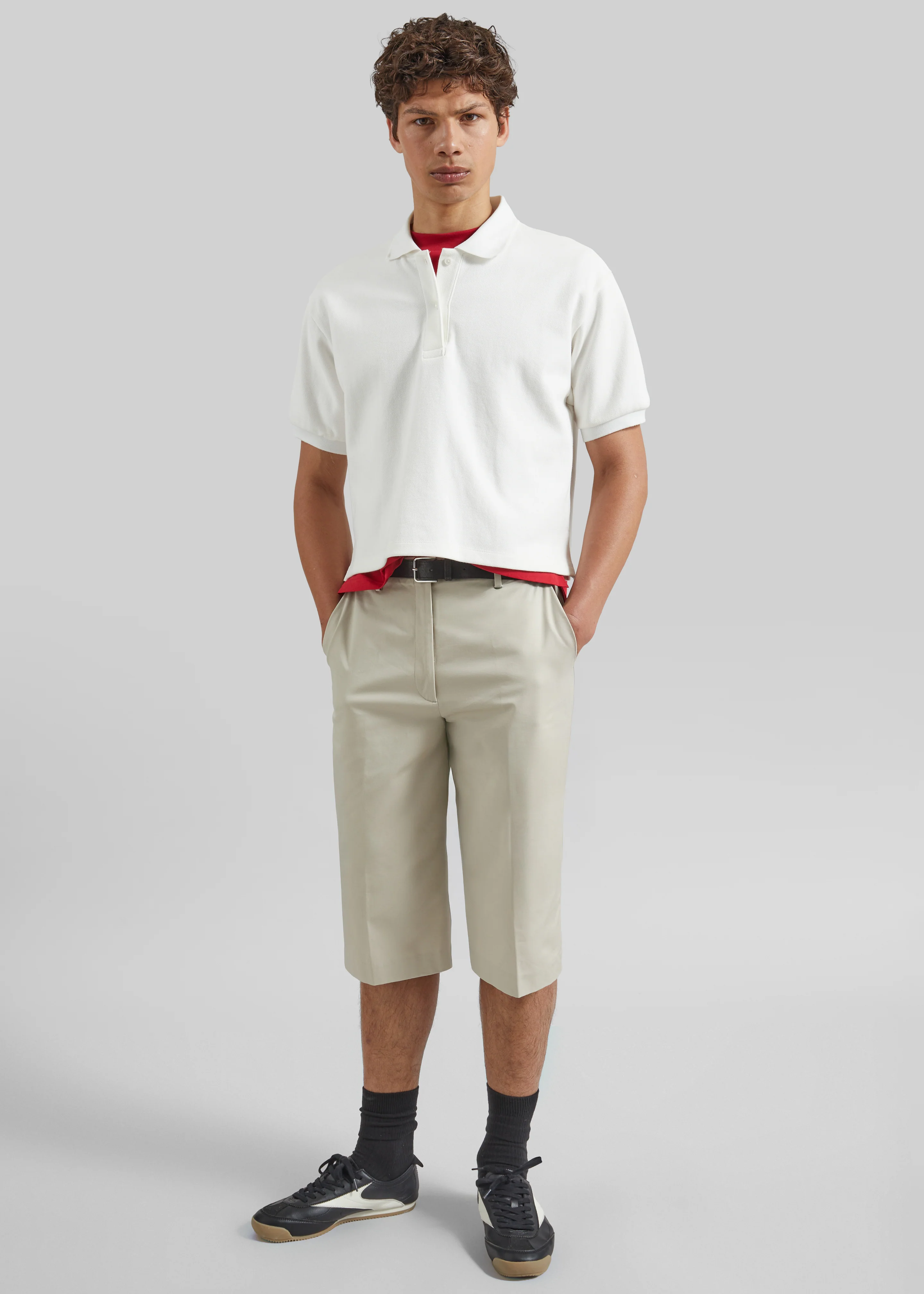 Covert Long Bermuda - Camel - Image 4