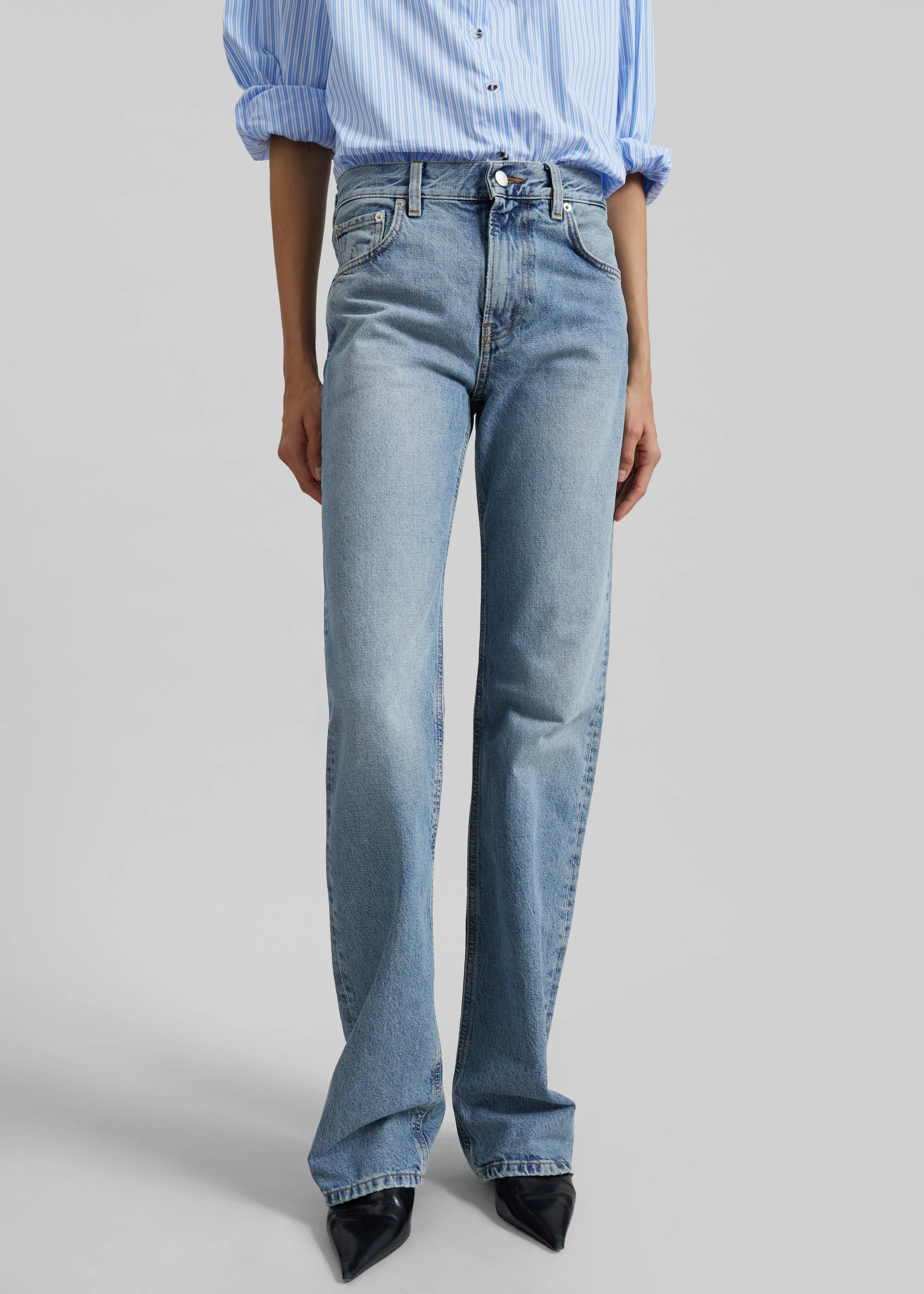 Covert Regular Straight Jeans - Light Wash - Image 2