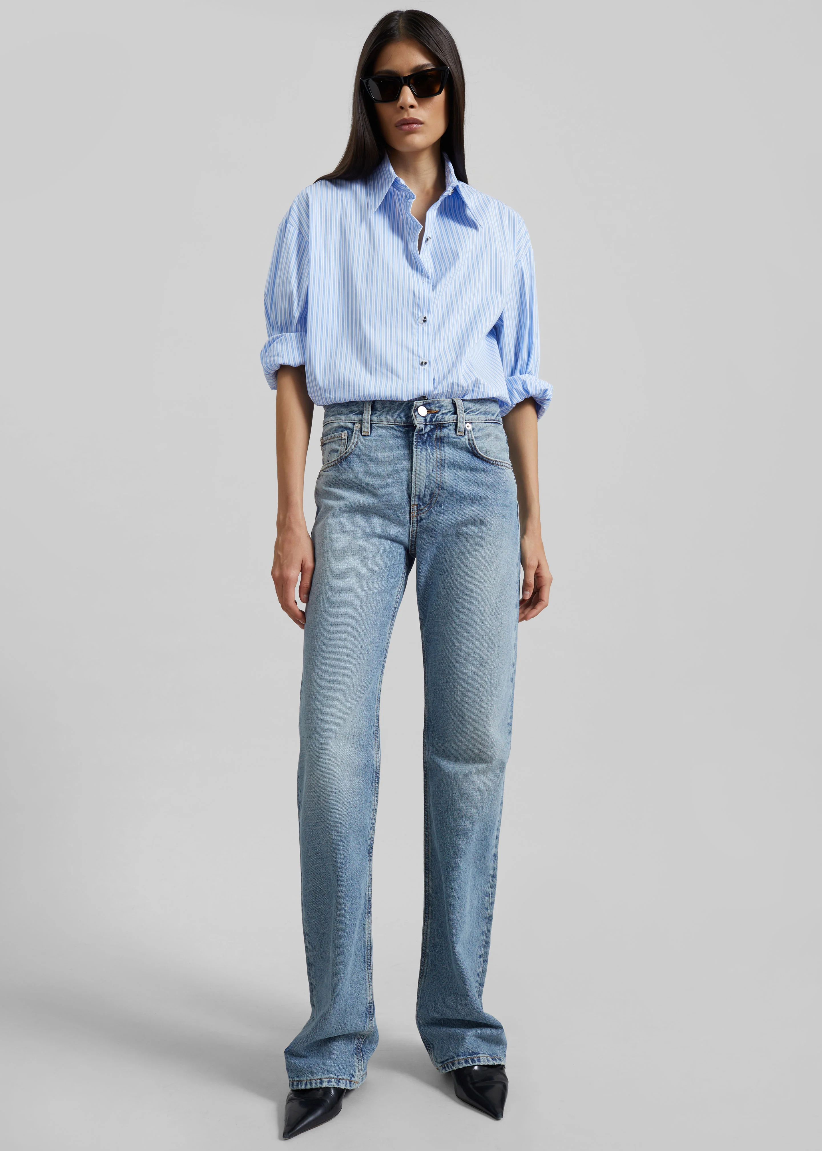 Covert Regular Straight Jeans - Light Wash - Image 5