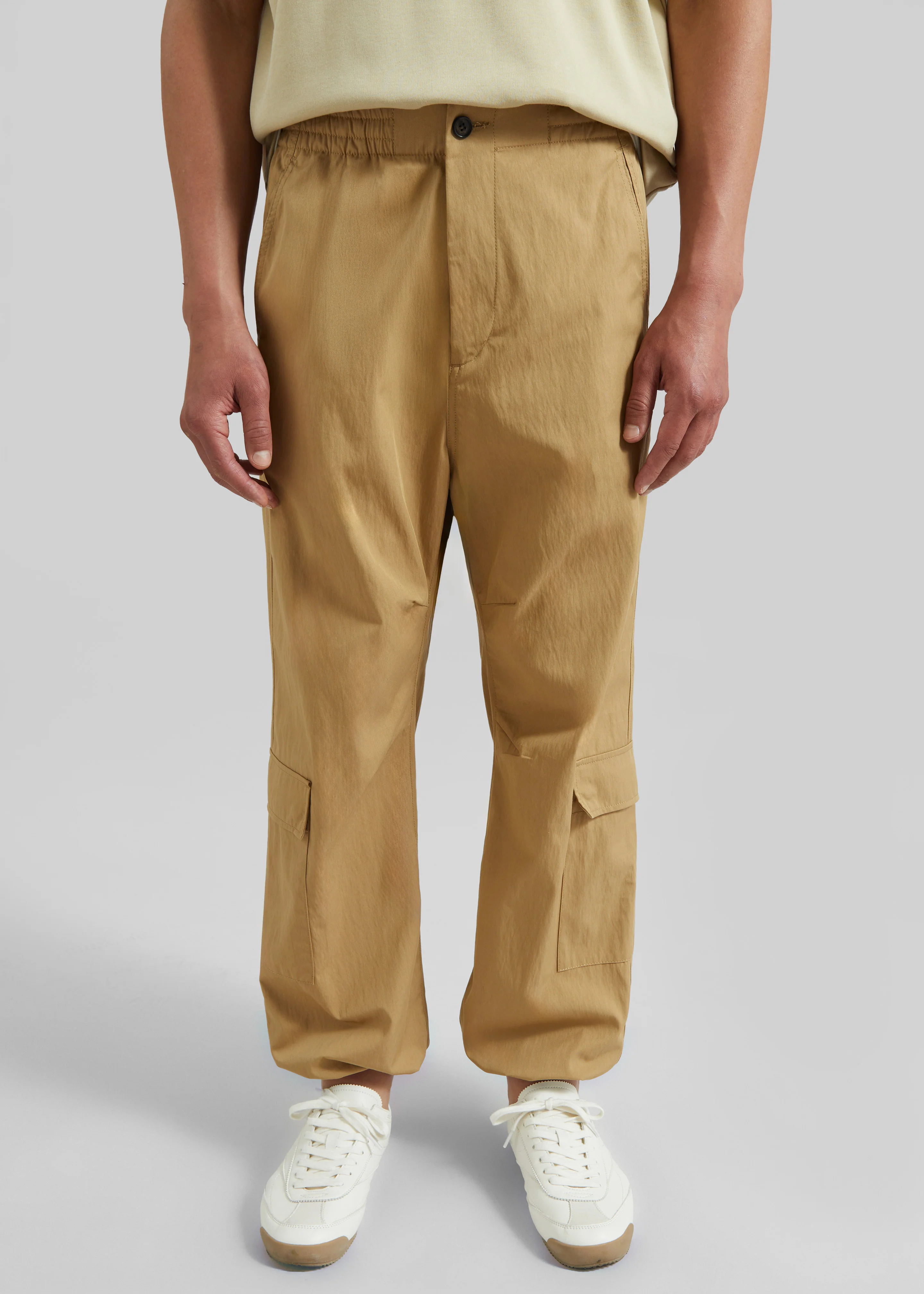 Covert Track Pants - Beige - Image 2