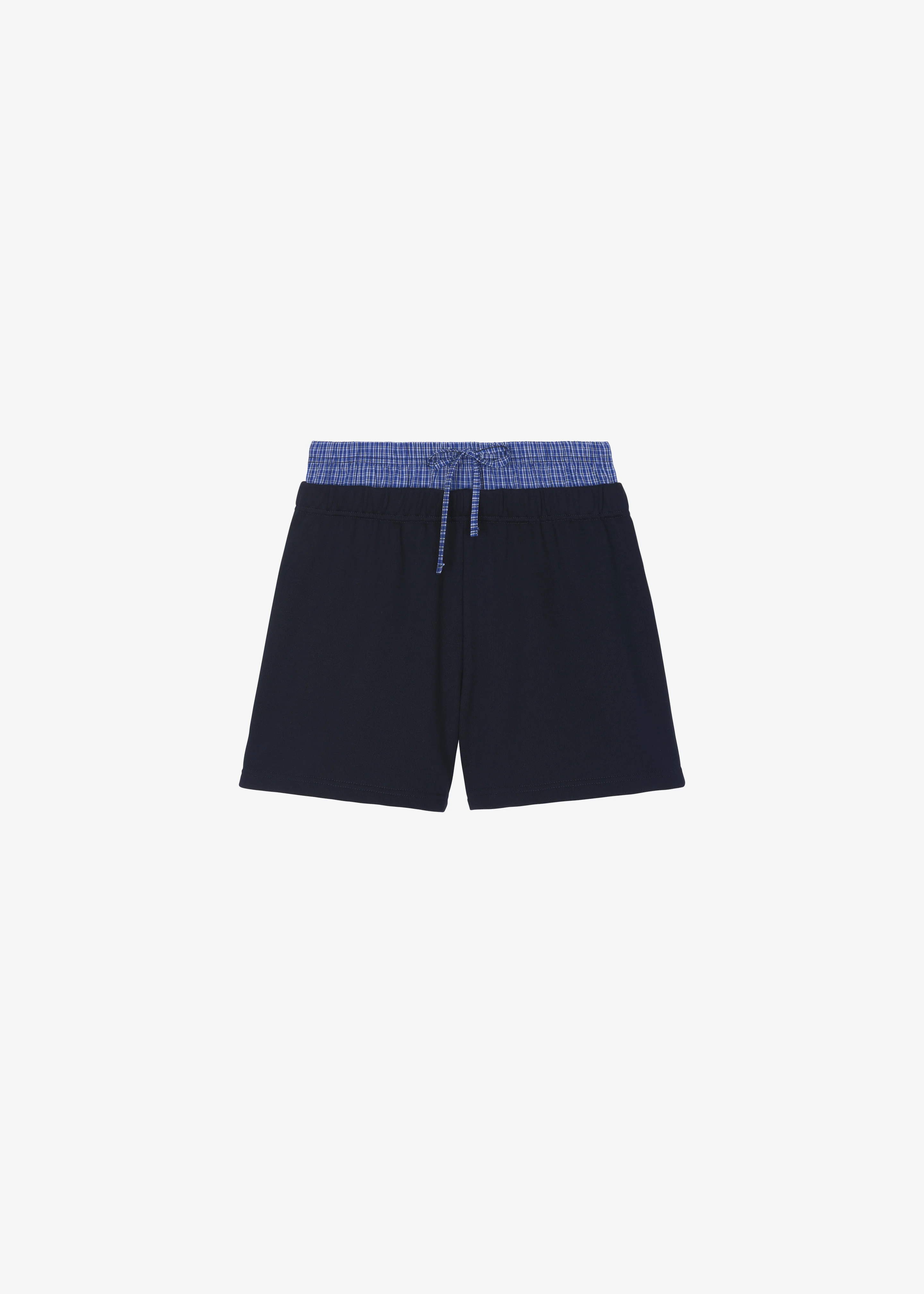 Cressy Double Waistband Shorts - Navy - Image 8