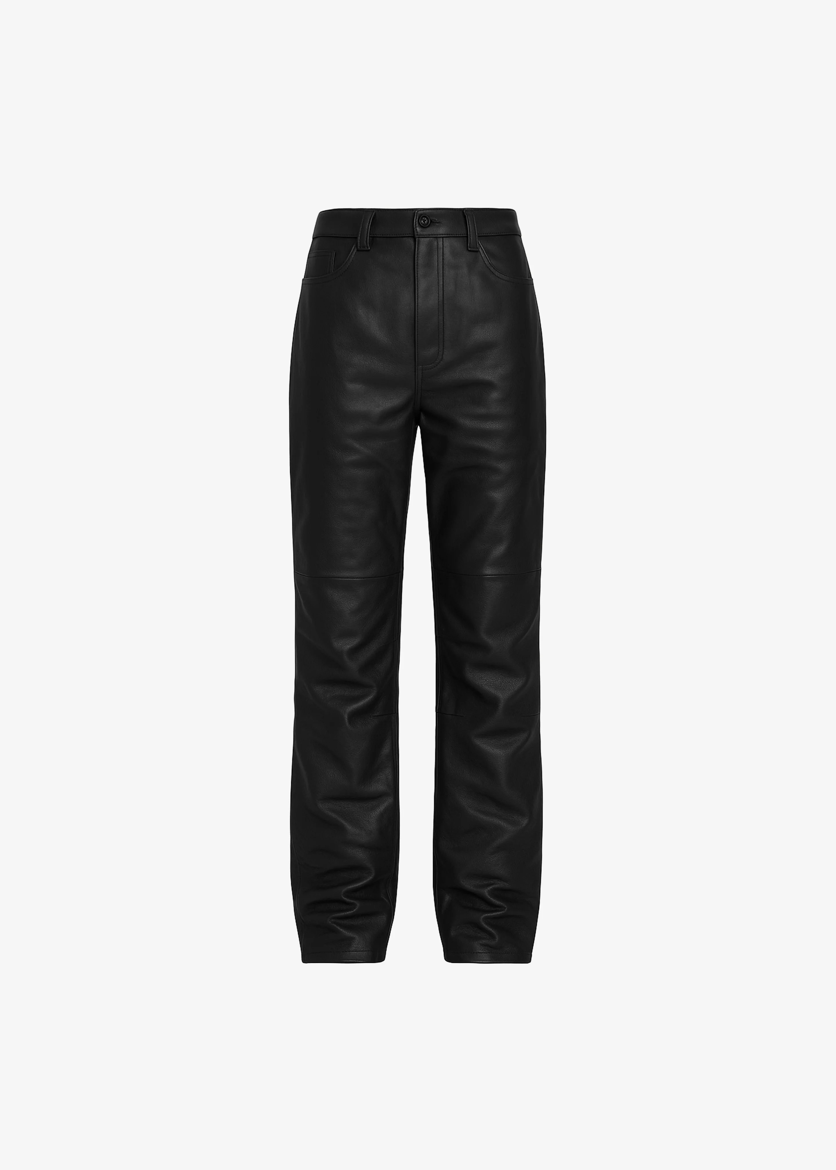 Dalston Leather Pants - Black - Image 11