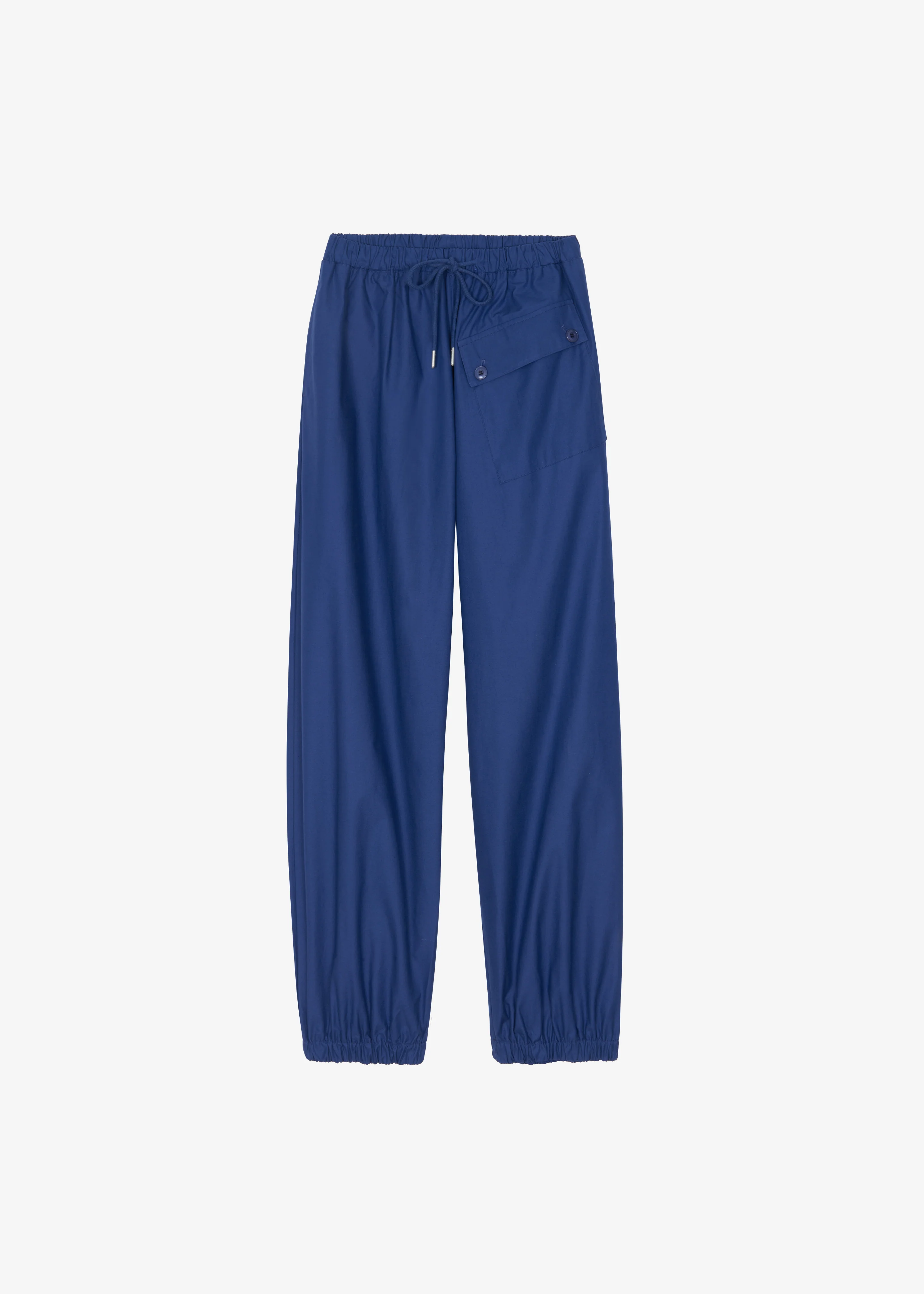 Darien Cotton Joggers - Cobalt - Image 7