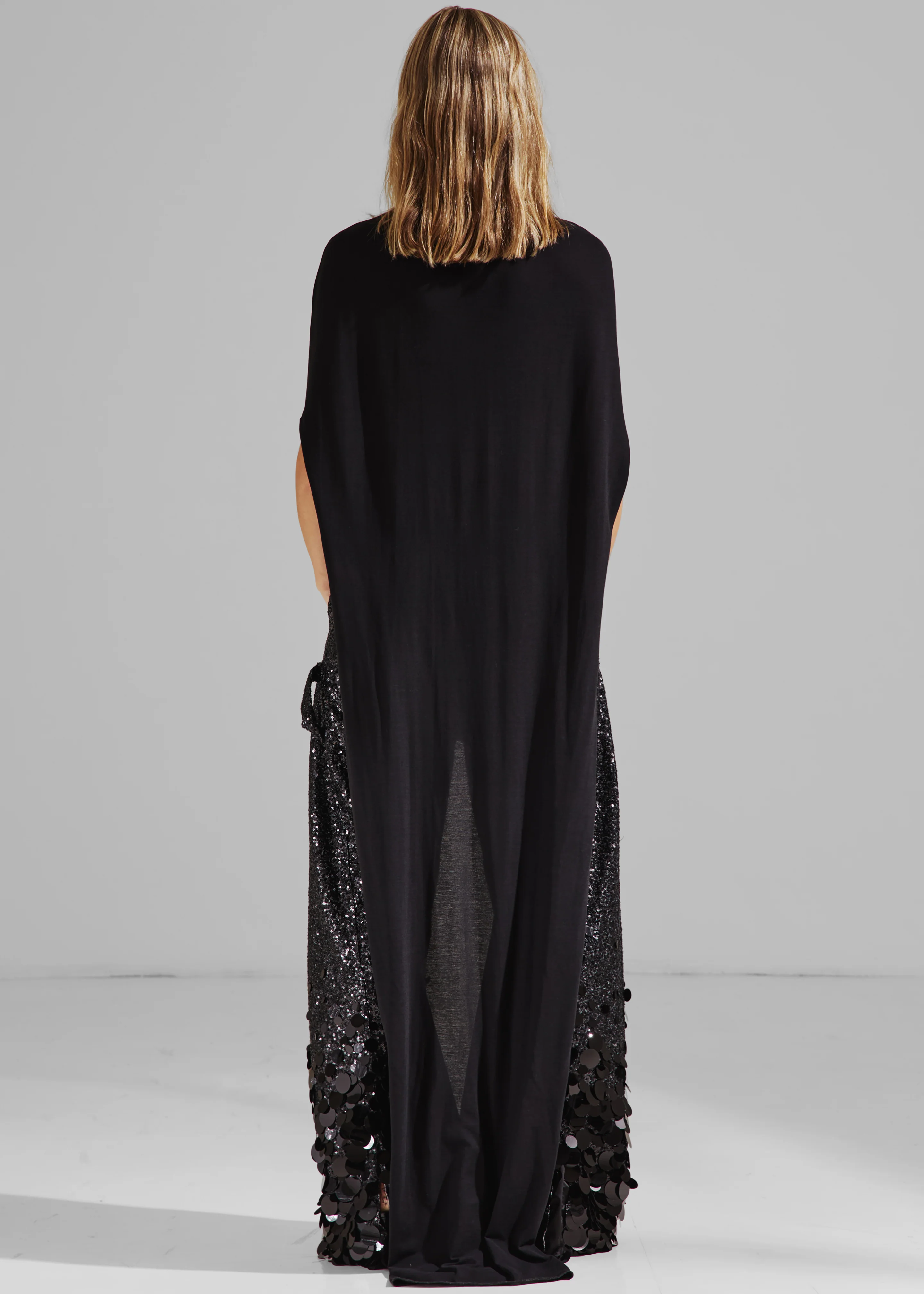 Darkpark Aurora Jersey Long Cape - Black - Image 4