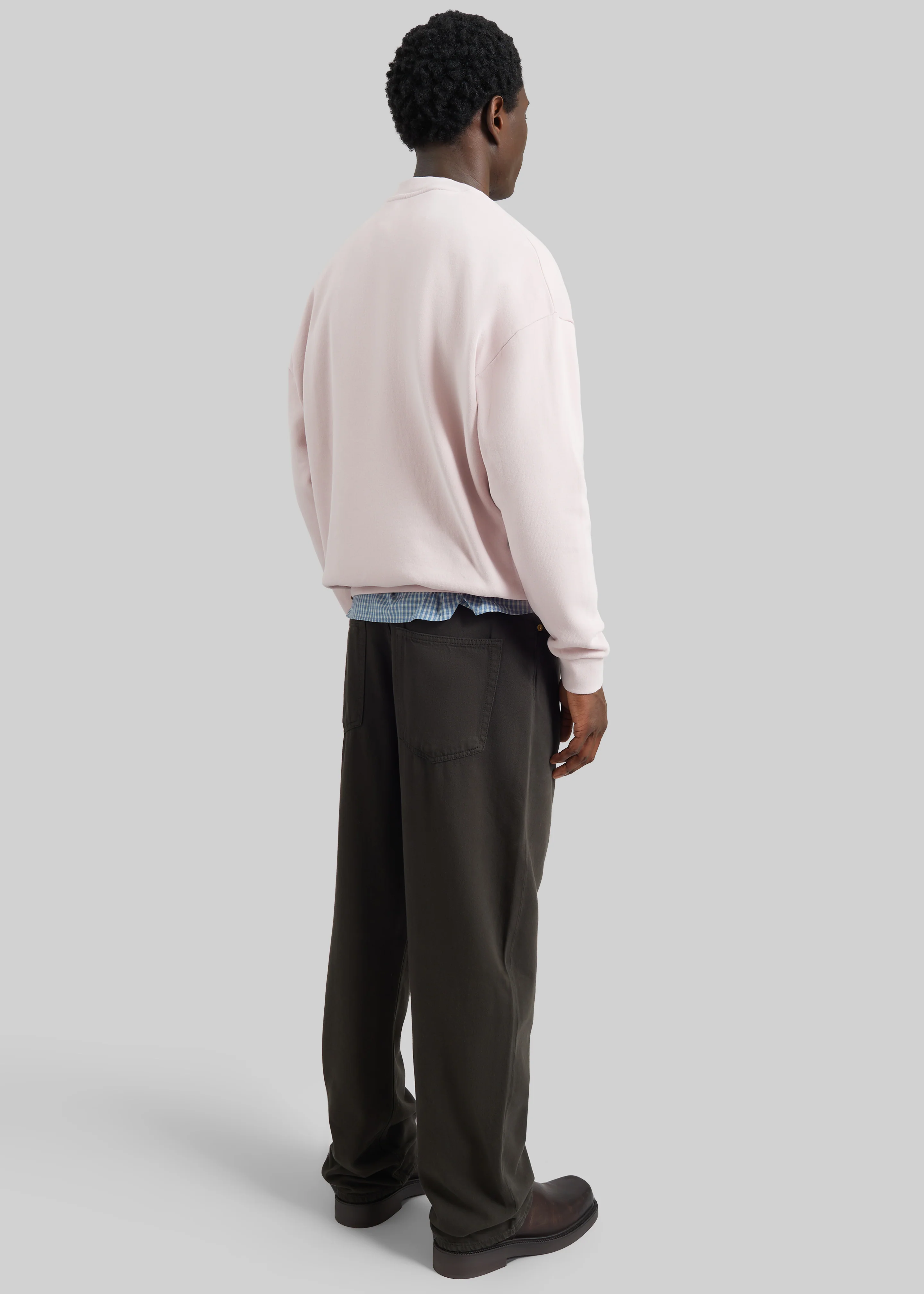 Darkpark Ben Crewneck Sweatshirt - Pink - Image 7