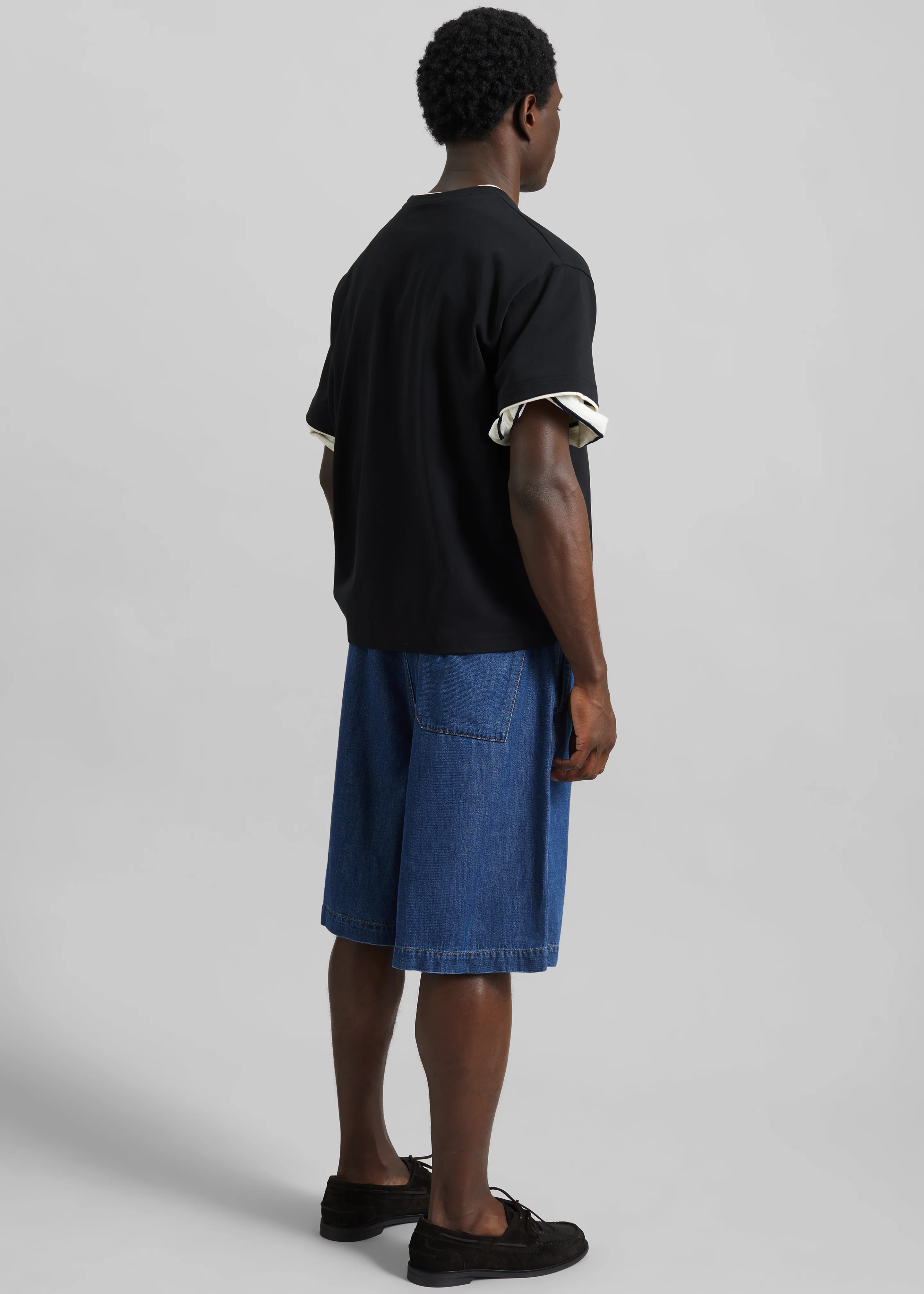 Darkpark Brad Jogger Fit Shorts Denim - Medium Full - Image 8