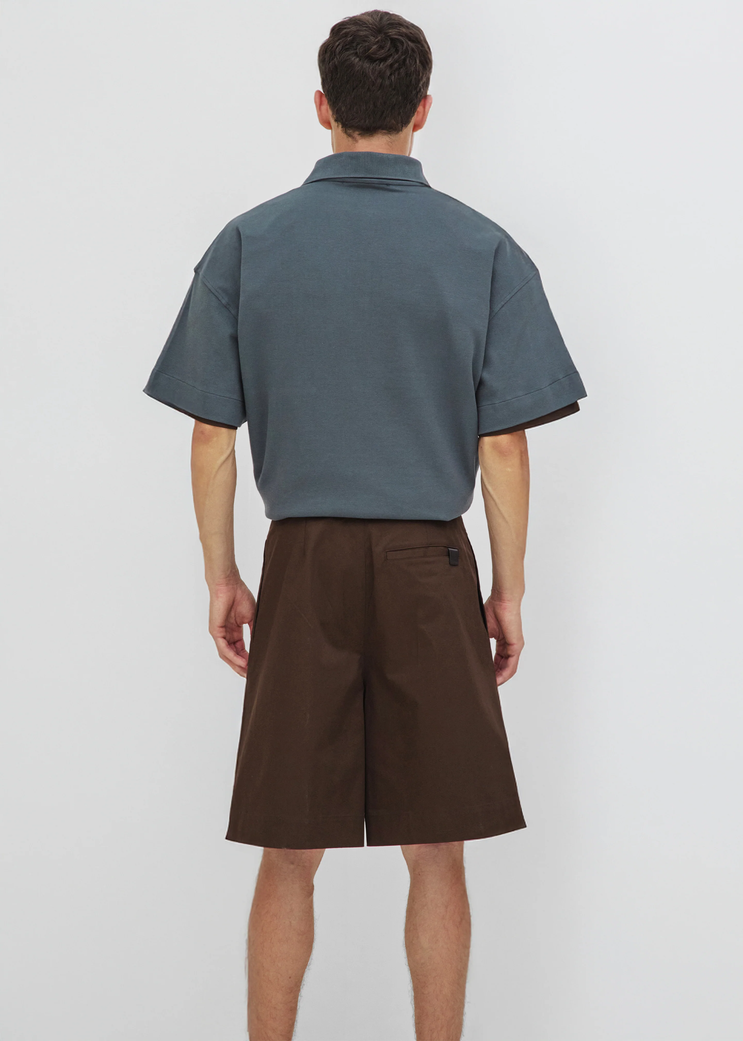 Darkpark Cole Short Sleeved Polo - Grey - Image 4