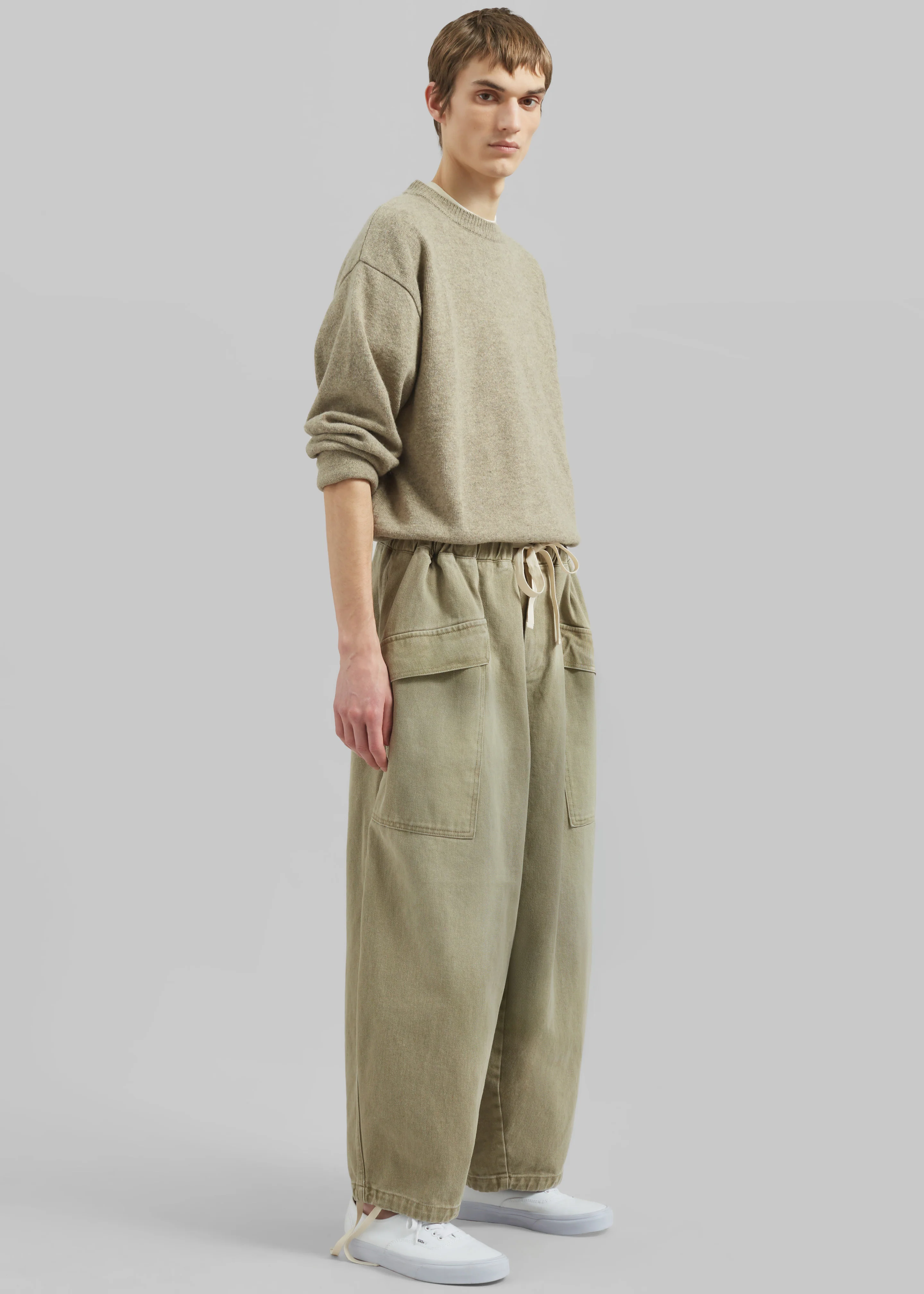 Dassel Balloon Pants - Light Taupe - Image 5