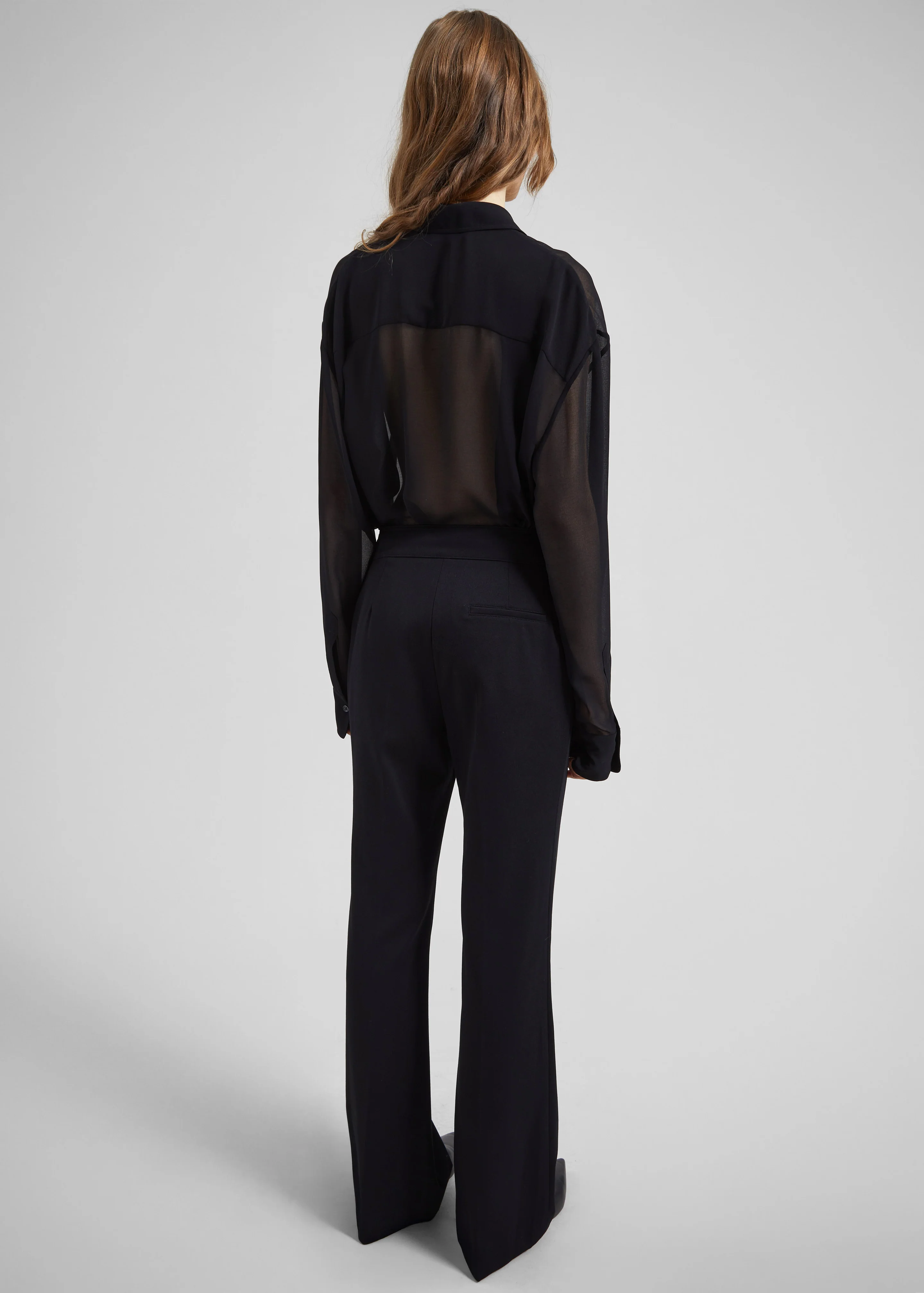 Dorotea Flared Pants - Black - Image 7