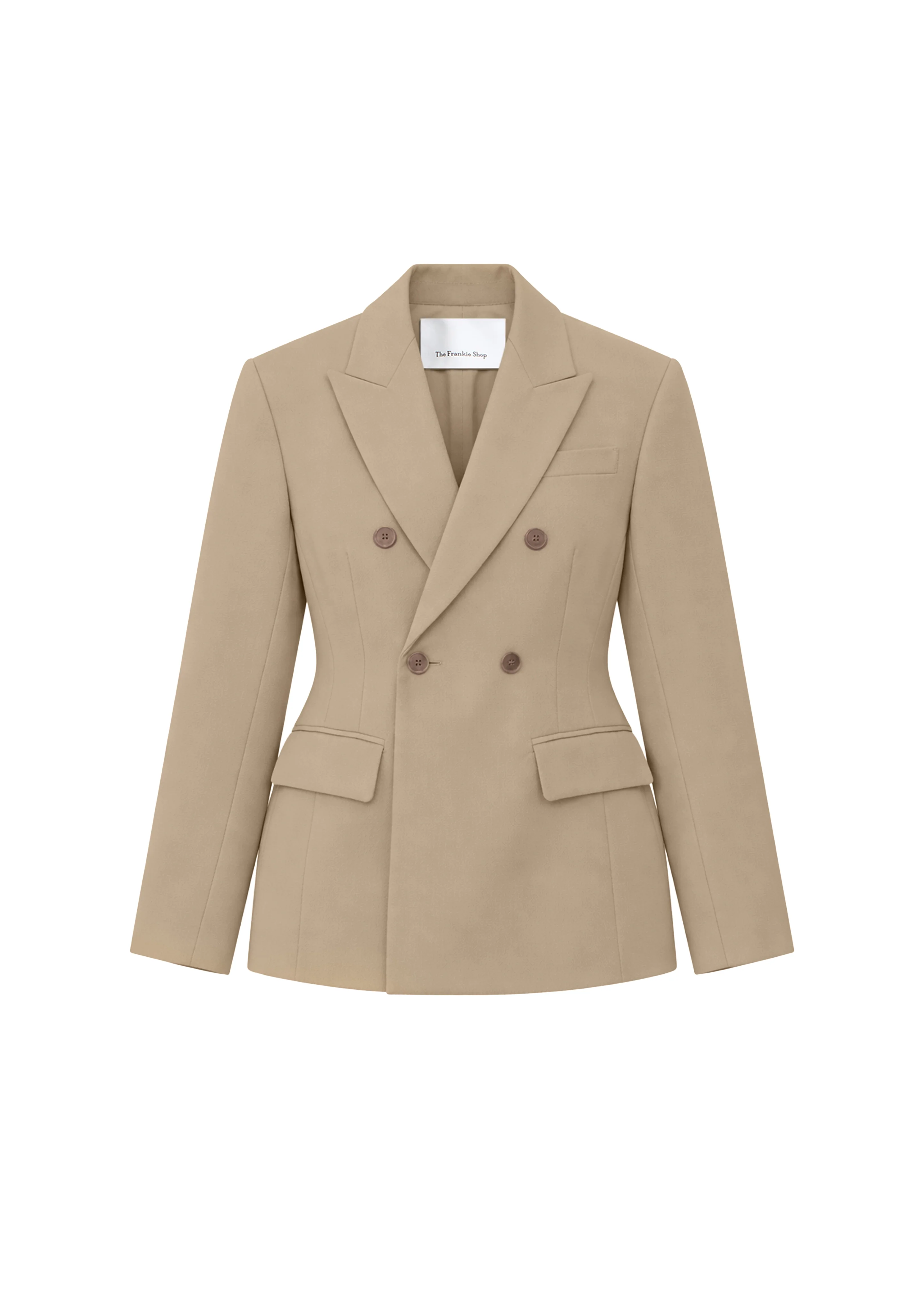 Doyer Cinched Blazer - Beige - Image 10