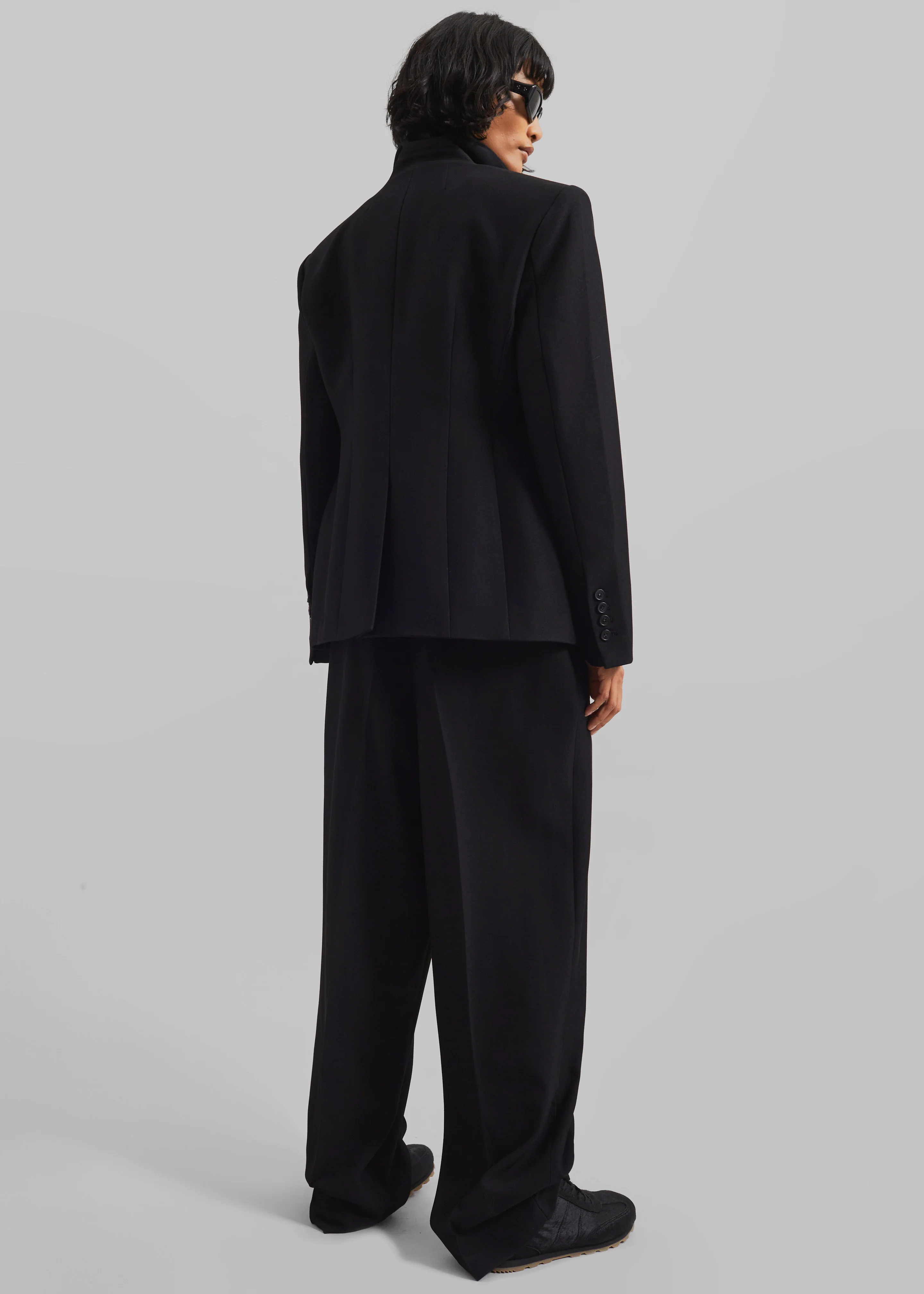 Doyer Cinched Blazer - Black - Image 8