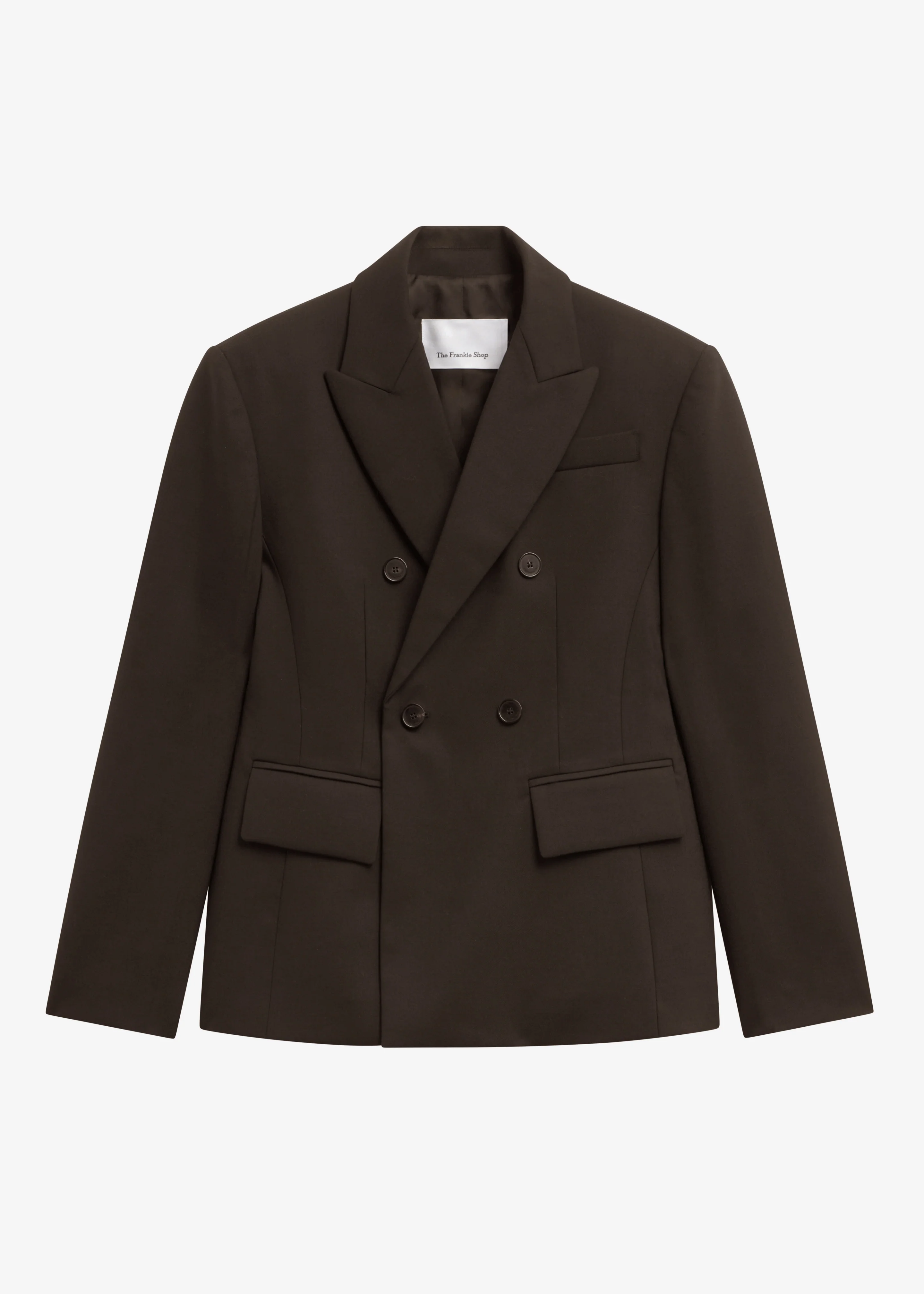 Doyer Cinched Blazer - Brown - Image 7