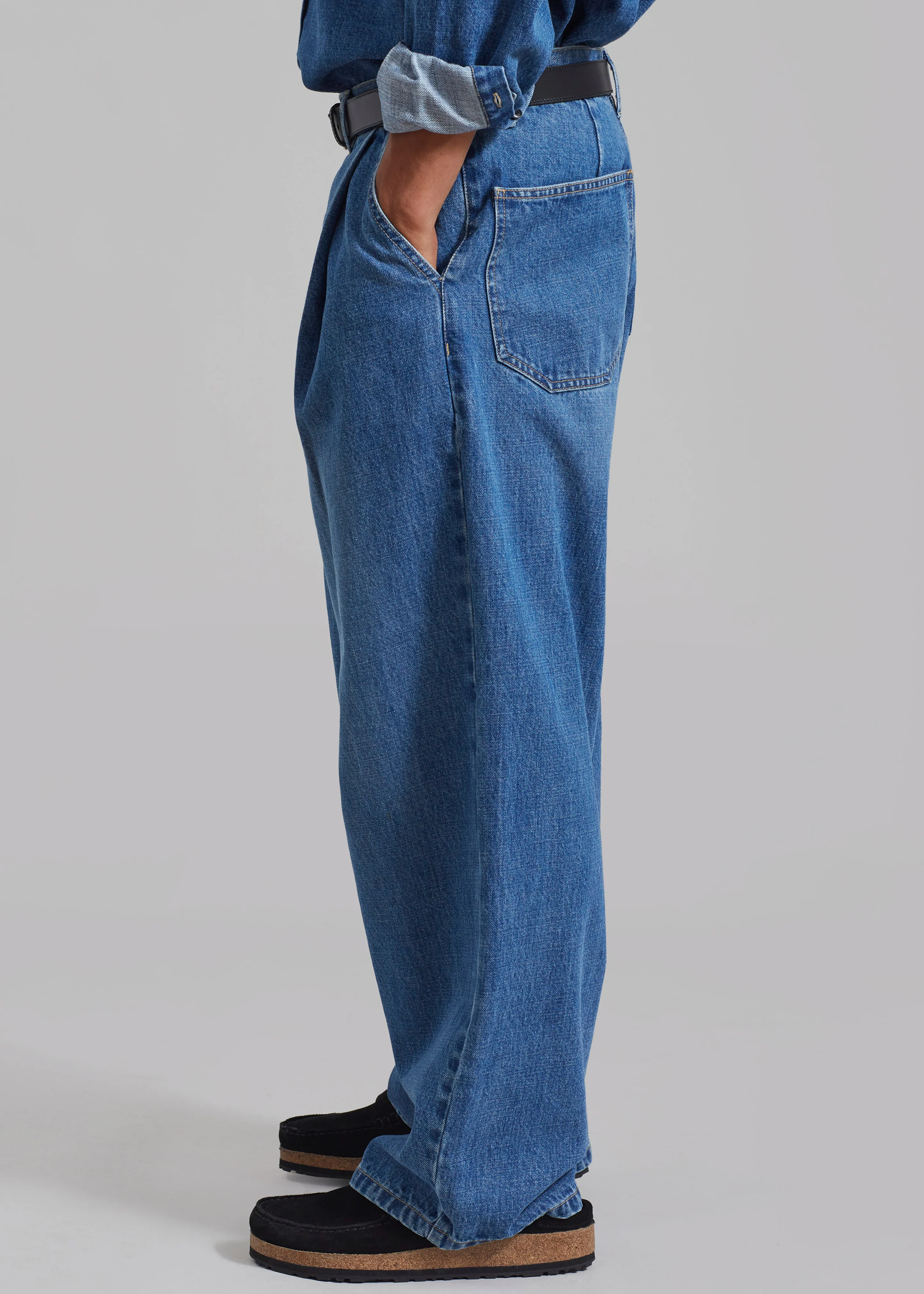 Drew Denim Pants - Medium Wash - Image 5