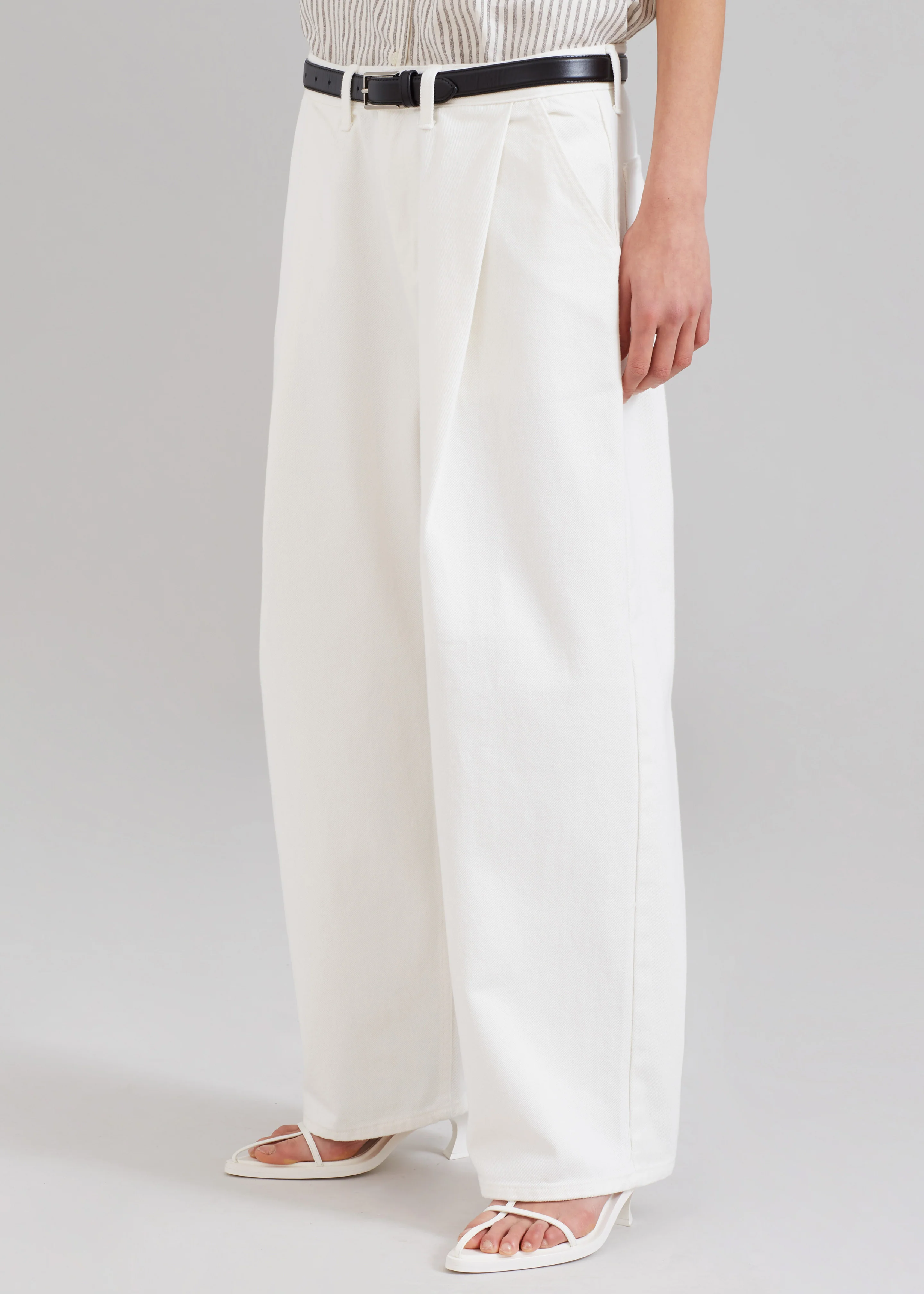 Drew Denim Pants - White - Image 4