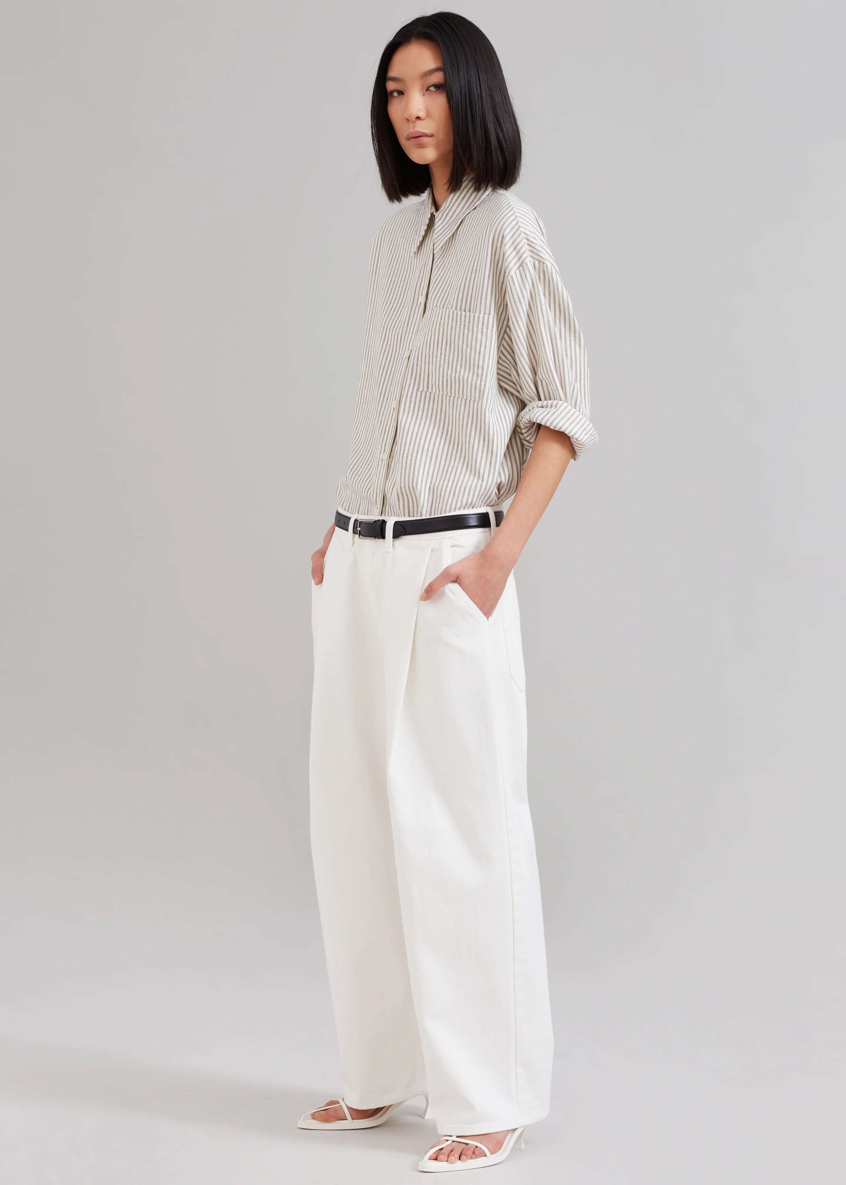 Drew Denim Pants - White - Image 5