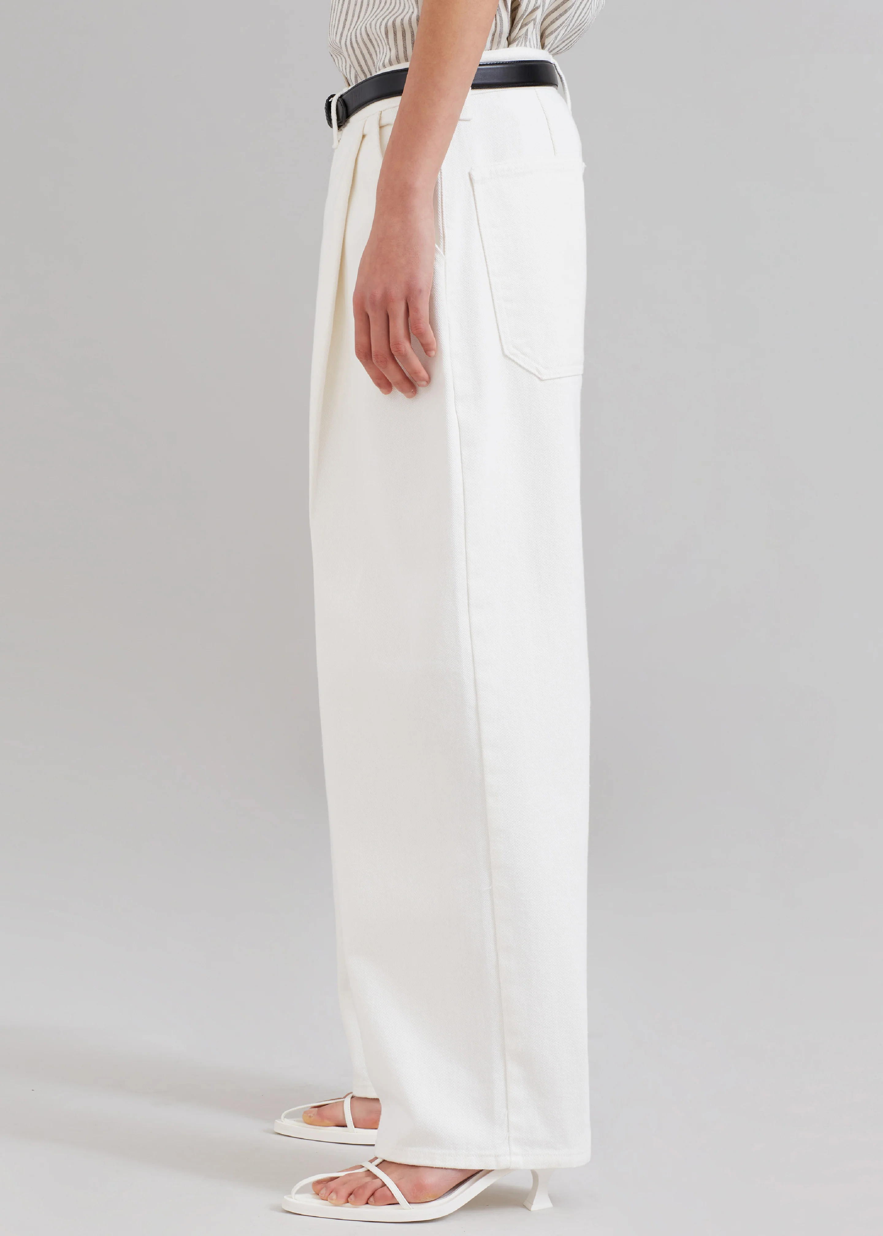 Drew Denim Pants - White - Image 6