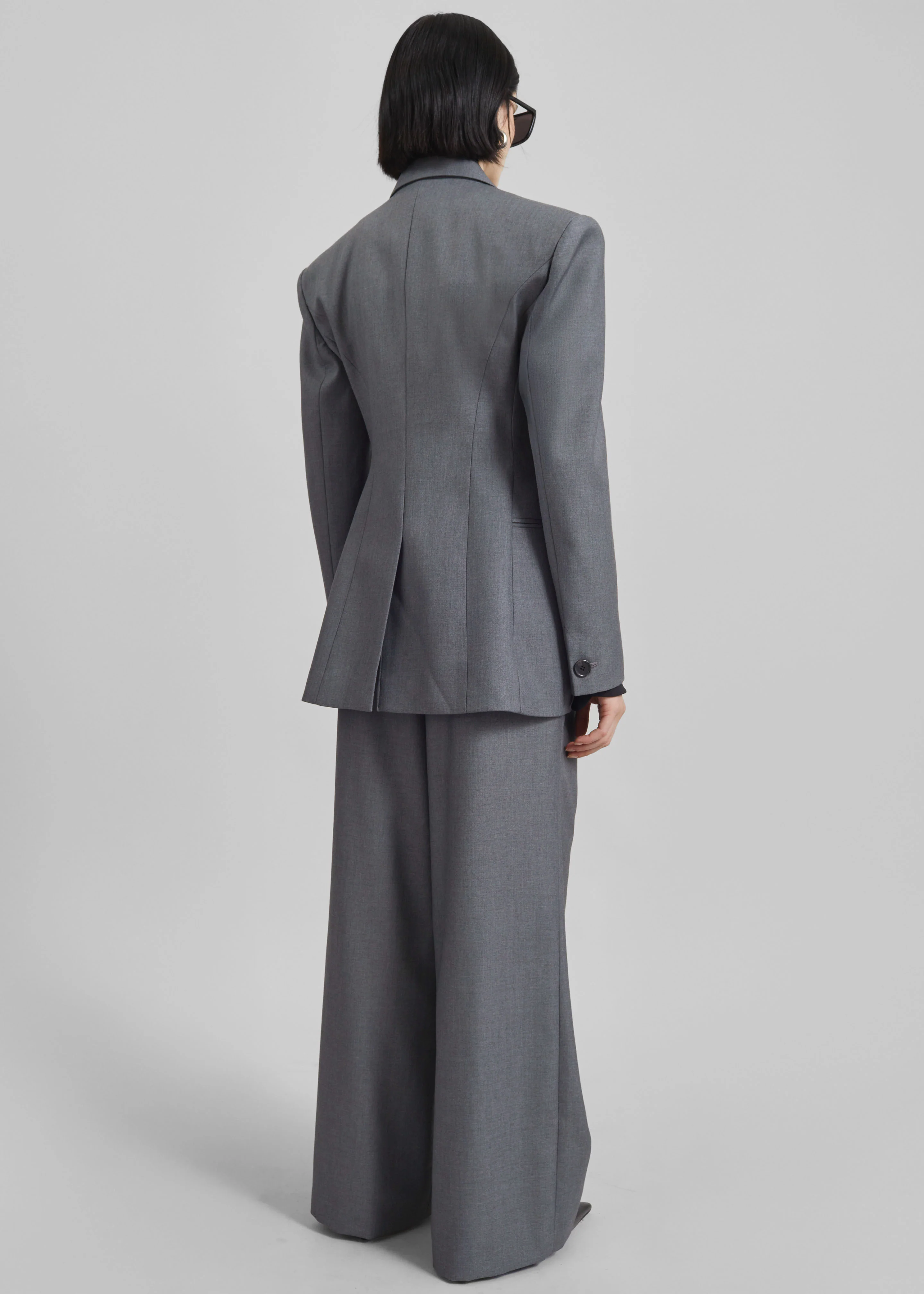 Dulverton Hourglass Blazer - Grey - Image 12