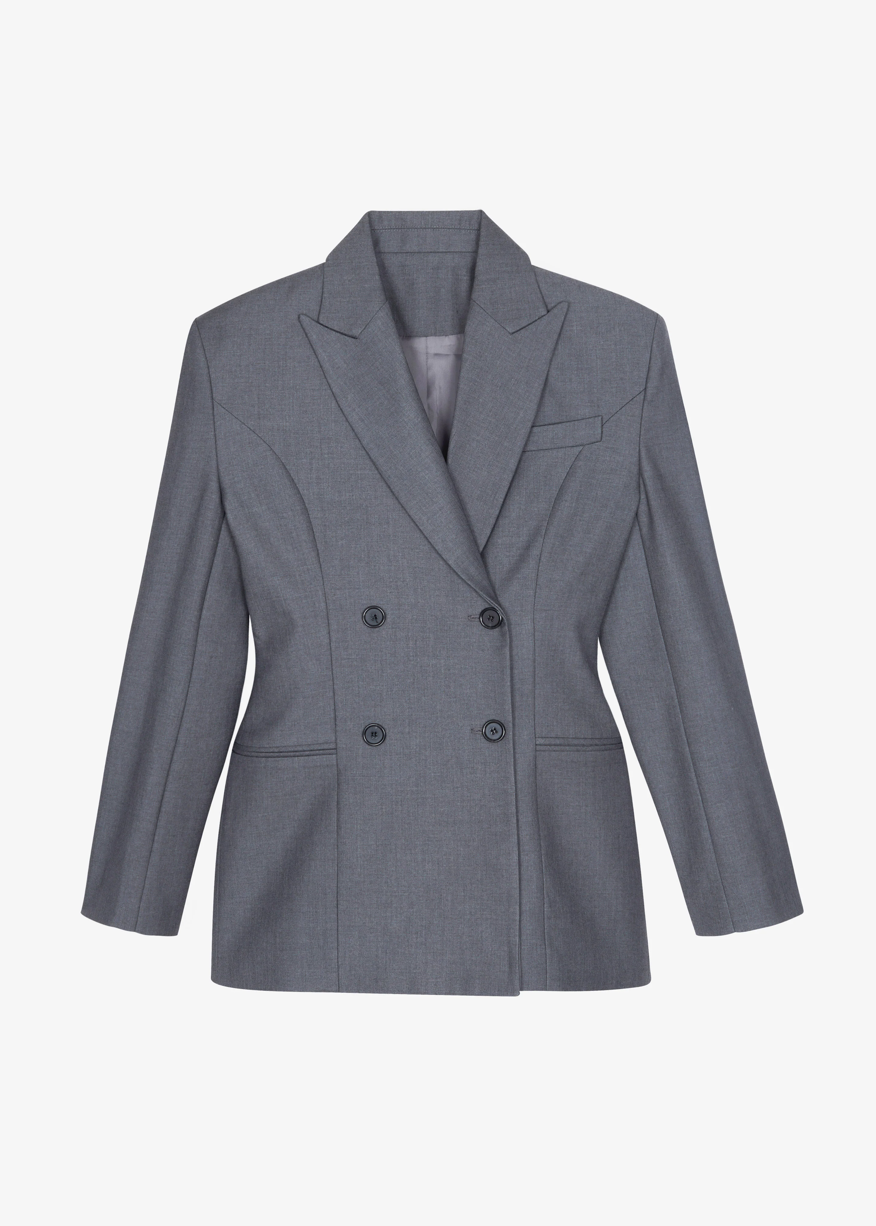 Dulverton Hourglass Blazer - Grey - Image 13
