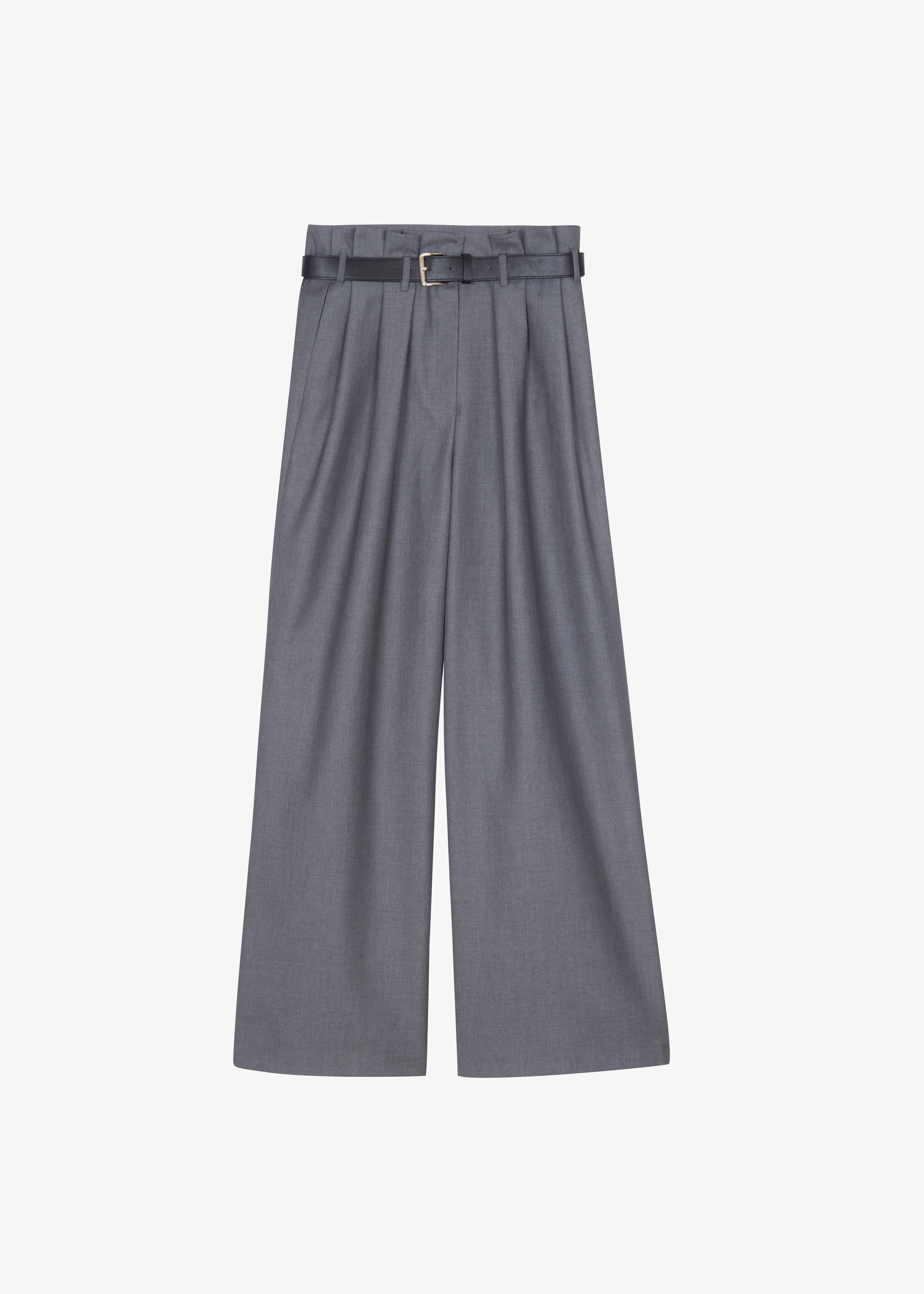 Dulverton Pleated Trousers - Grey - Image 8
