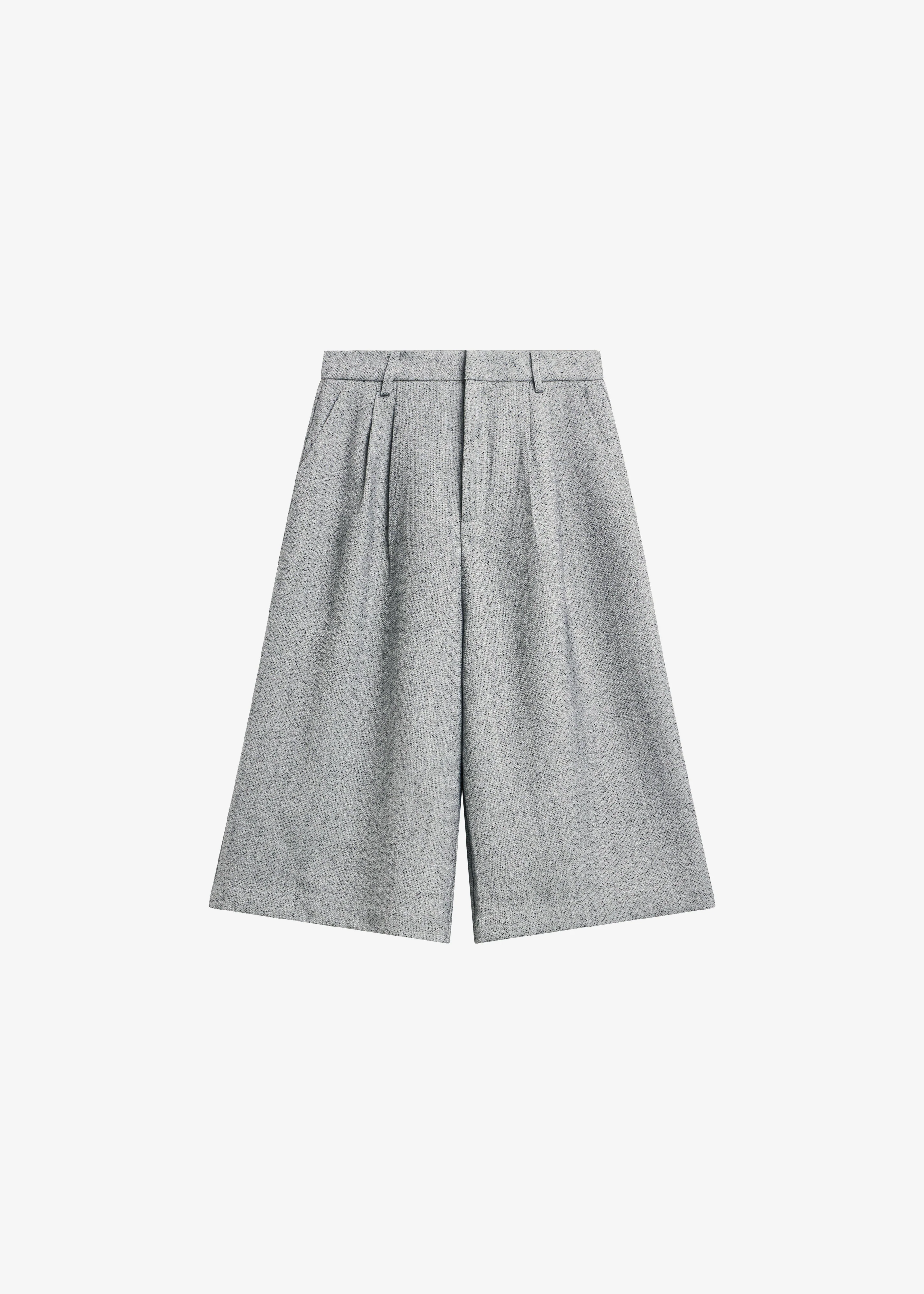Dunley Bermuda Shorts - Grey Melange - Image 9