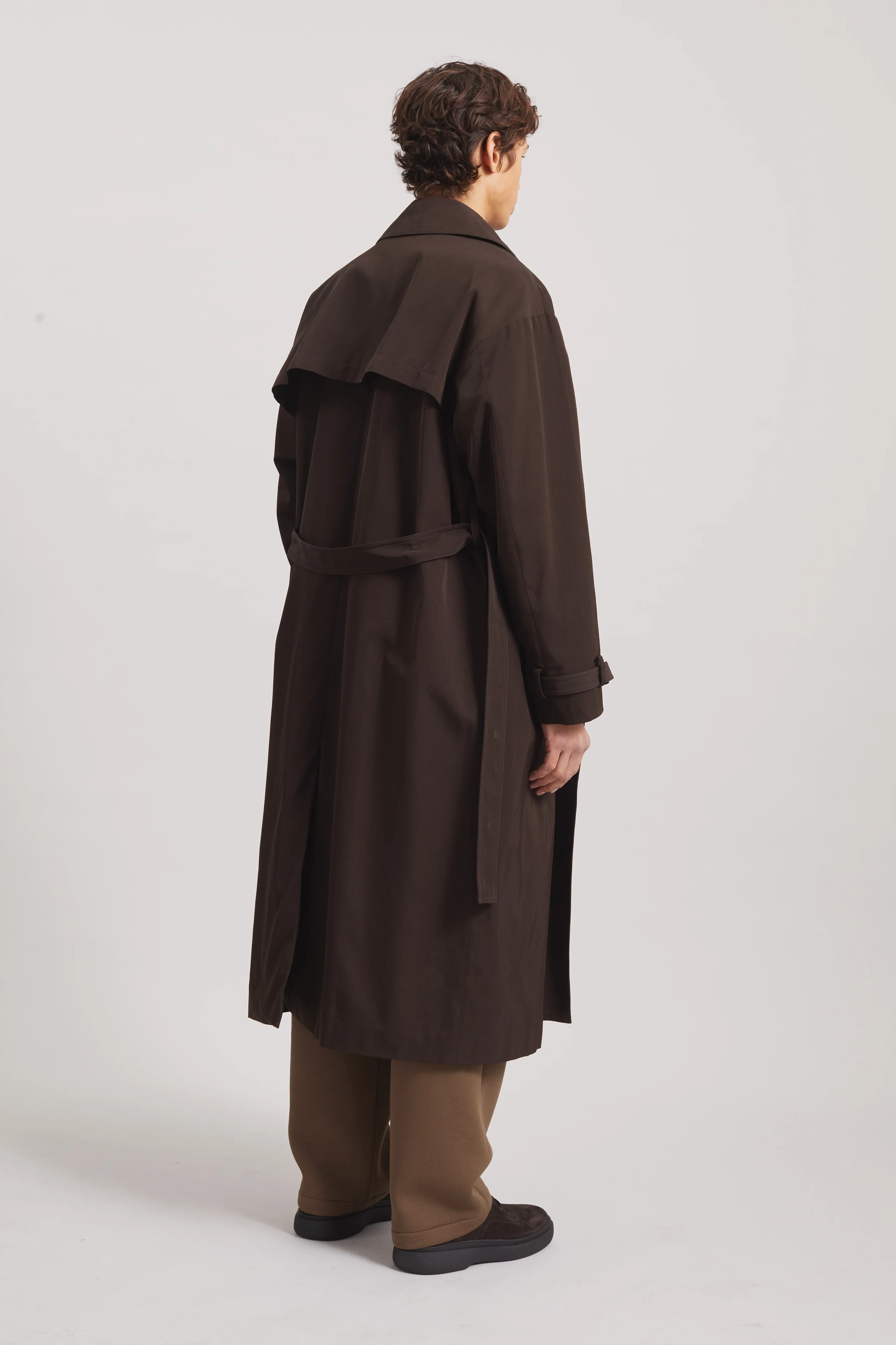 Edris Trench Coat - Brown - Image 6