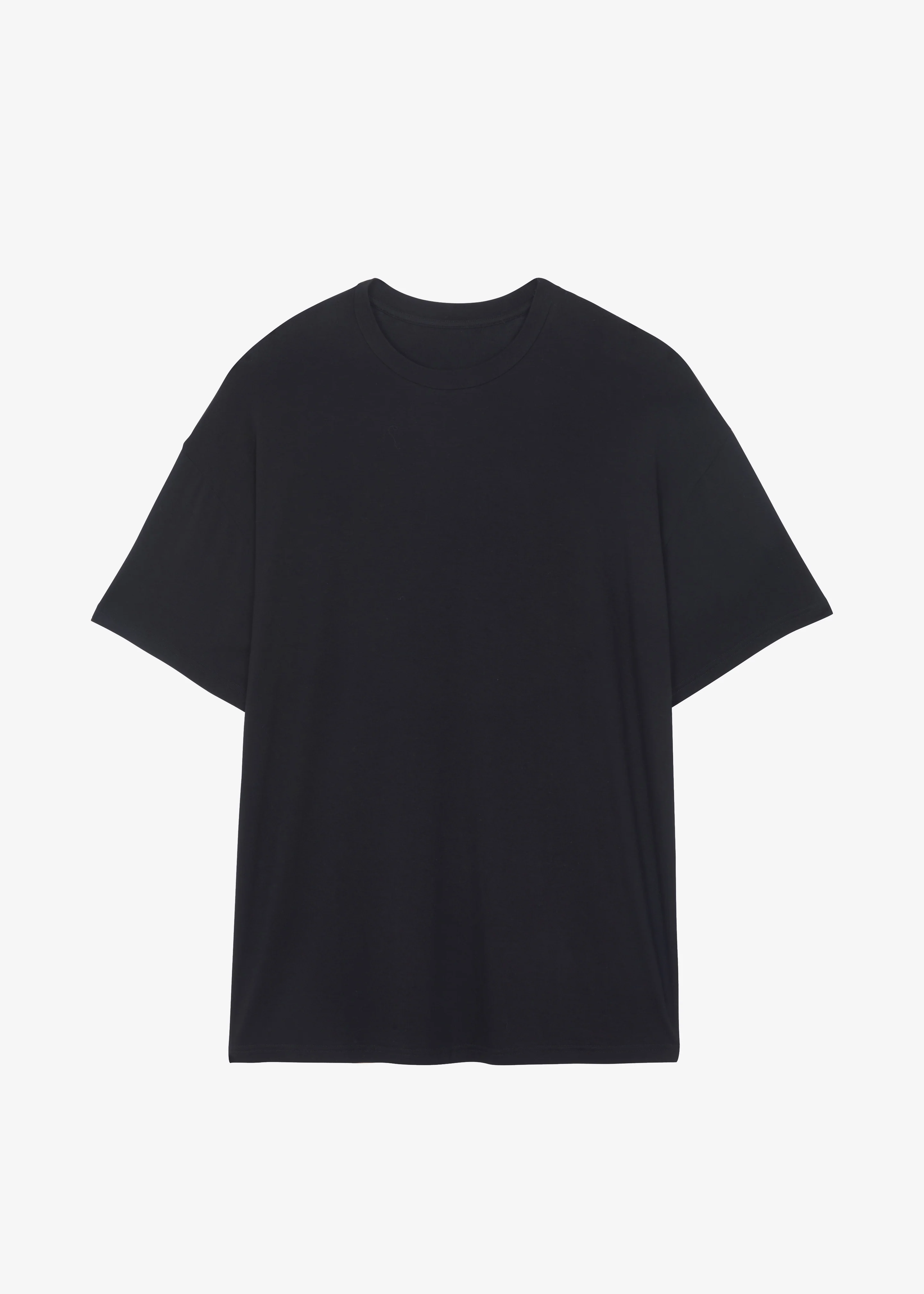 Ella Boxy Tee - Black - Image 7