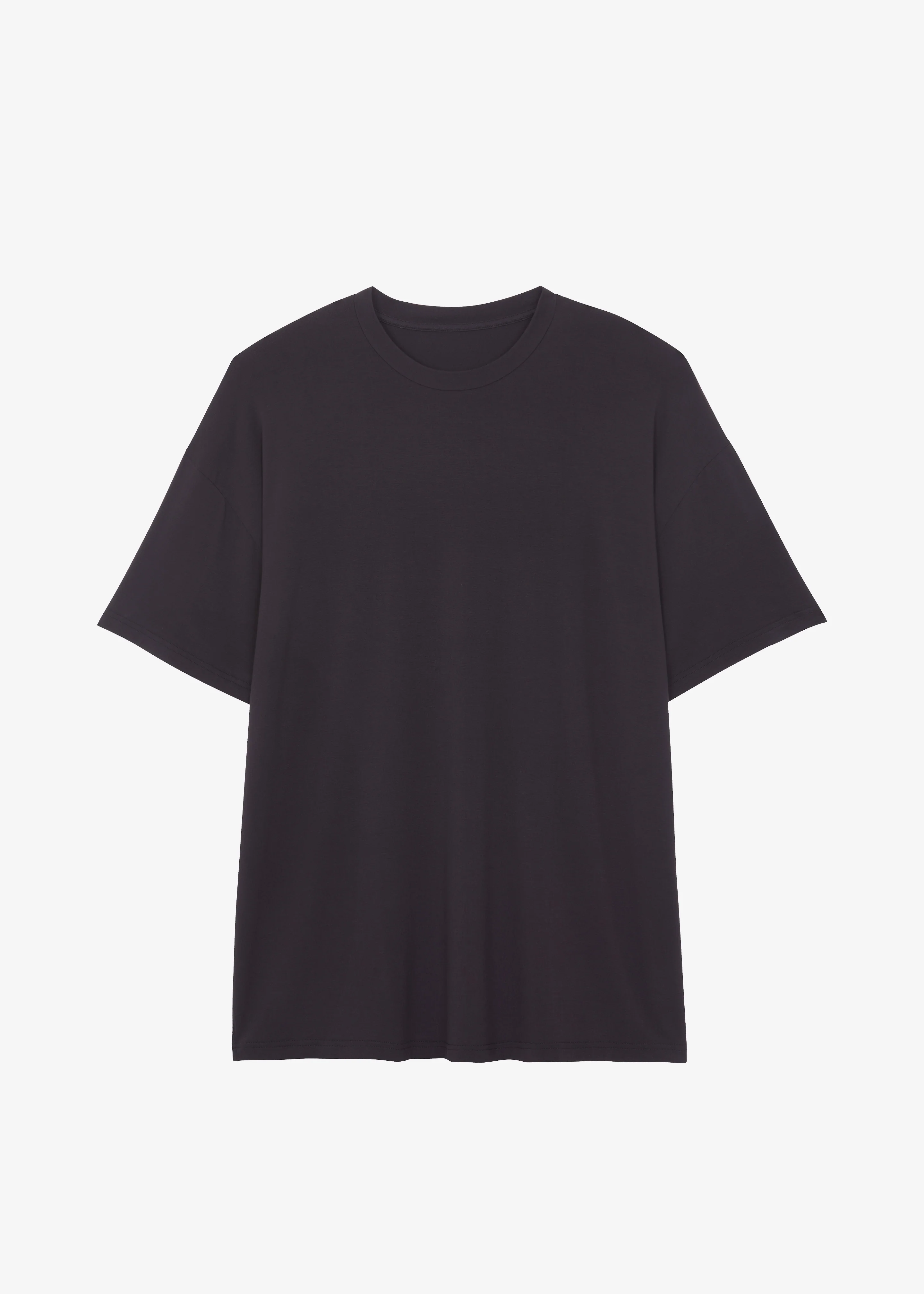 Ella Boxy Tee - Dark Plum - Image 11