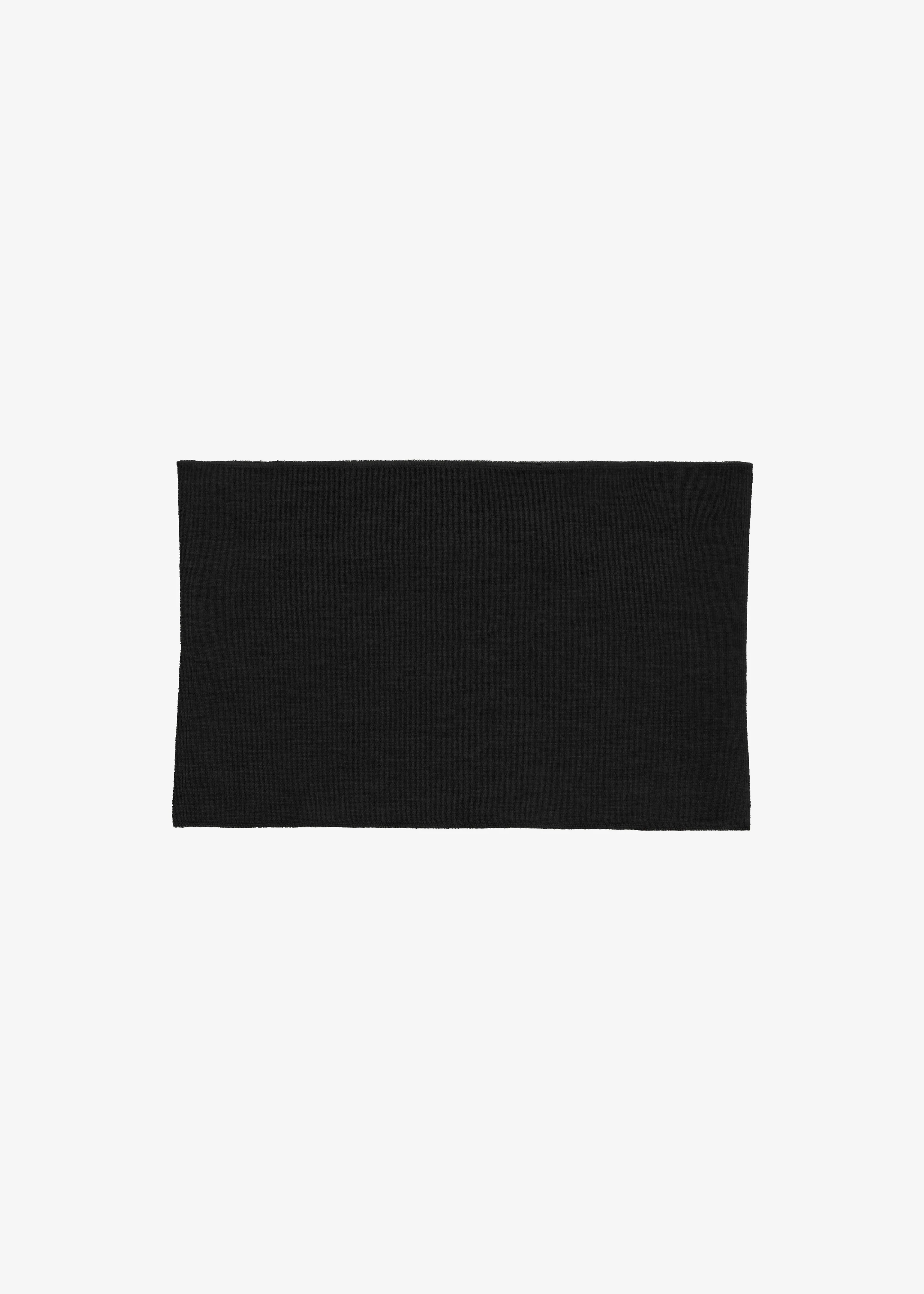 Elsie Knit Tube Top - Black - Image 6