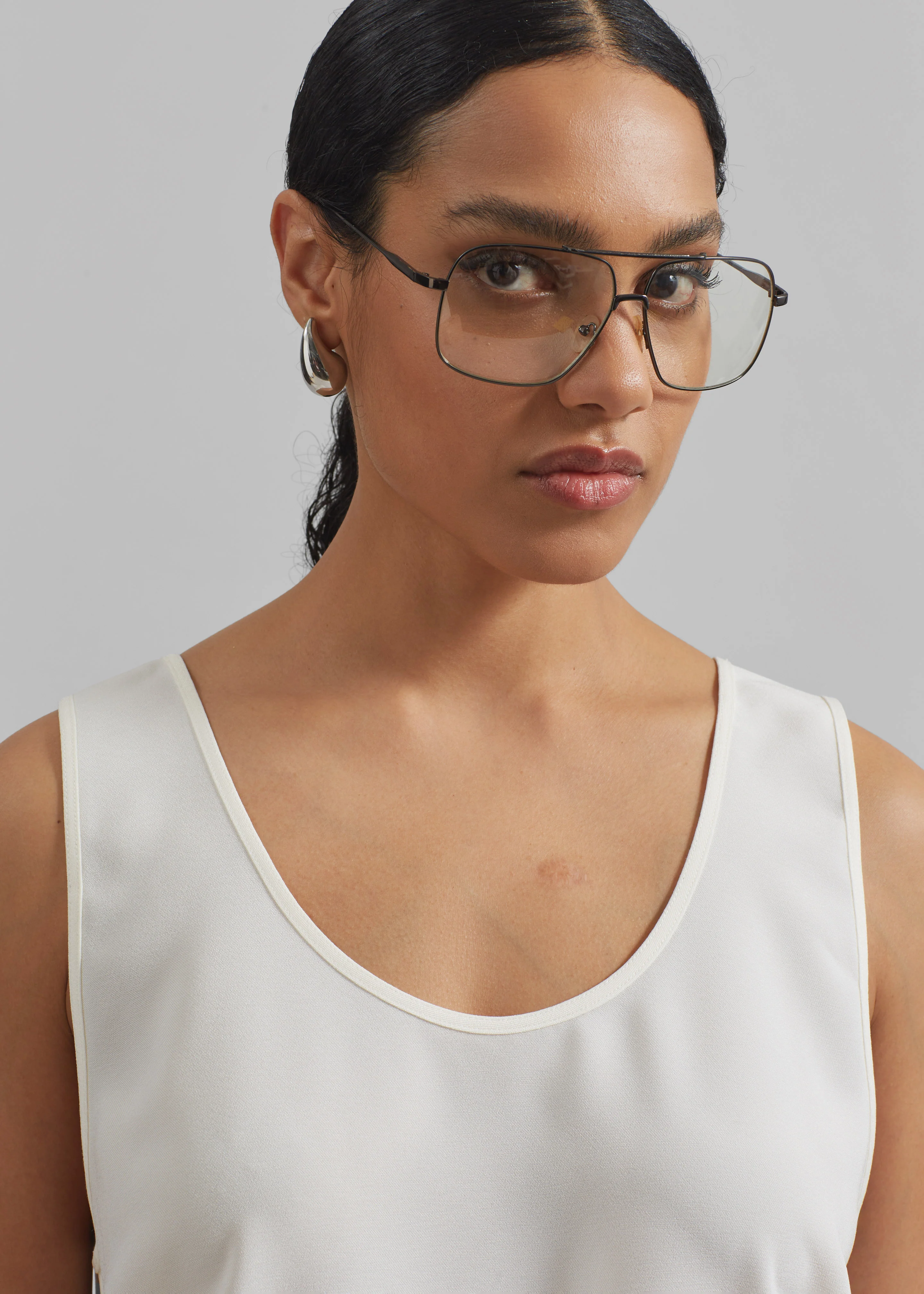 Esten Tank Top - Ivory - Image 5
