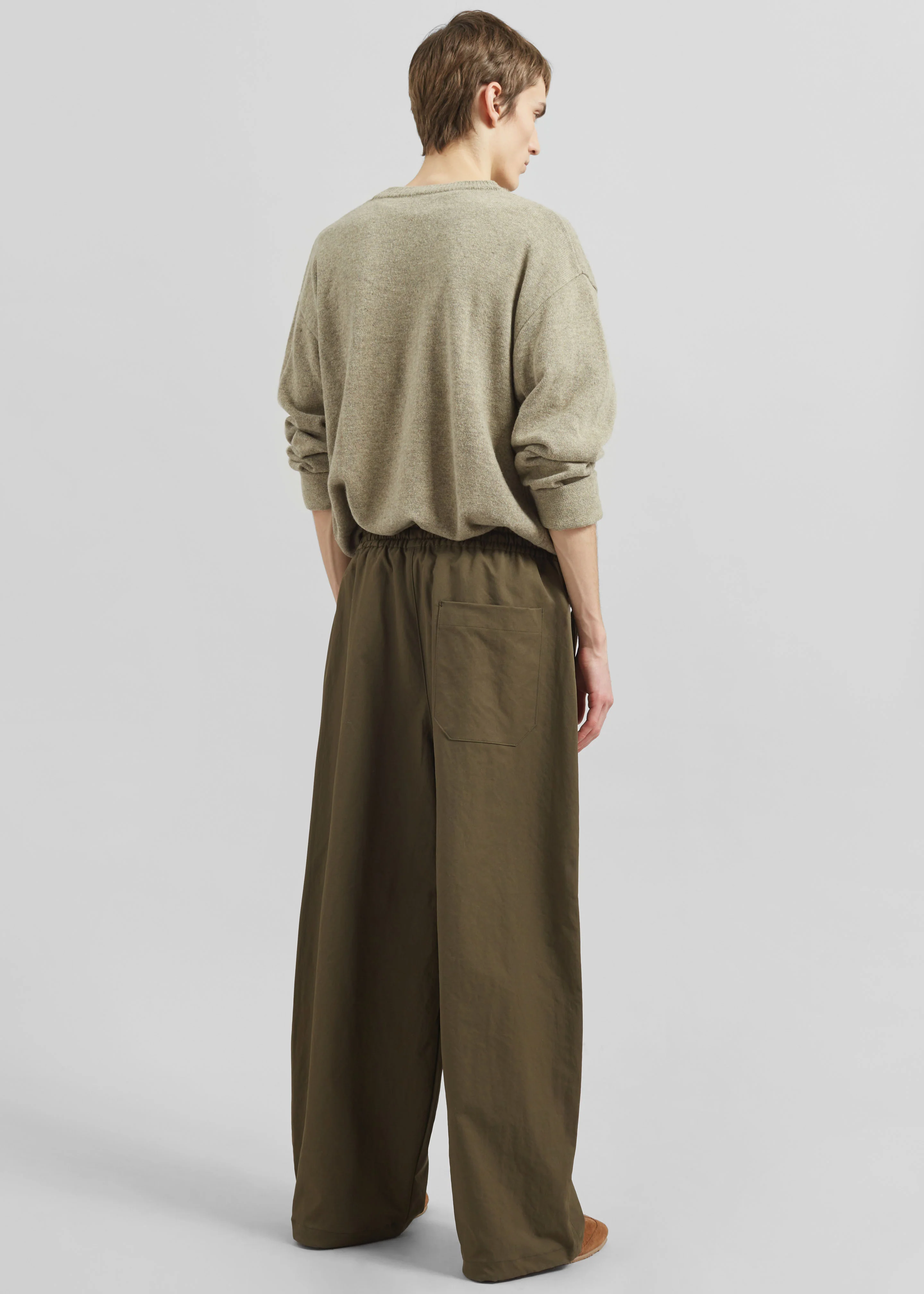 Fae Balloon Pants - Army Green - Image 7
